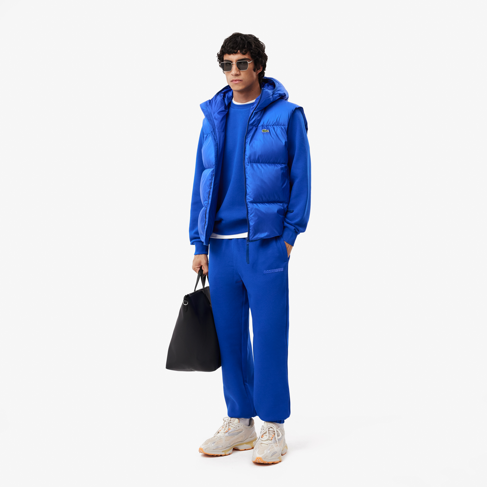 Áo Nỉ Lacoste Nam Huy Hiệu Piqué