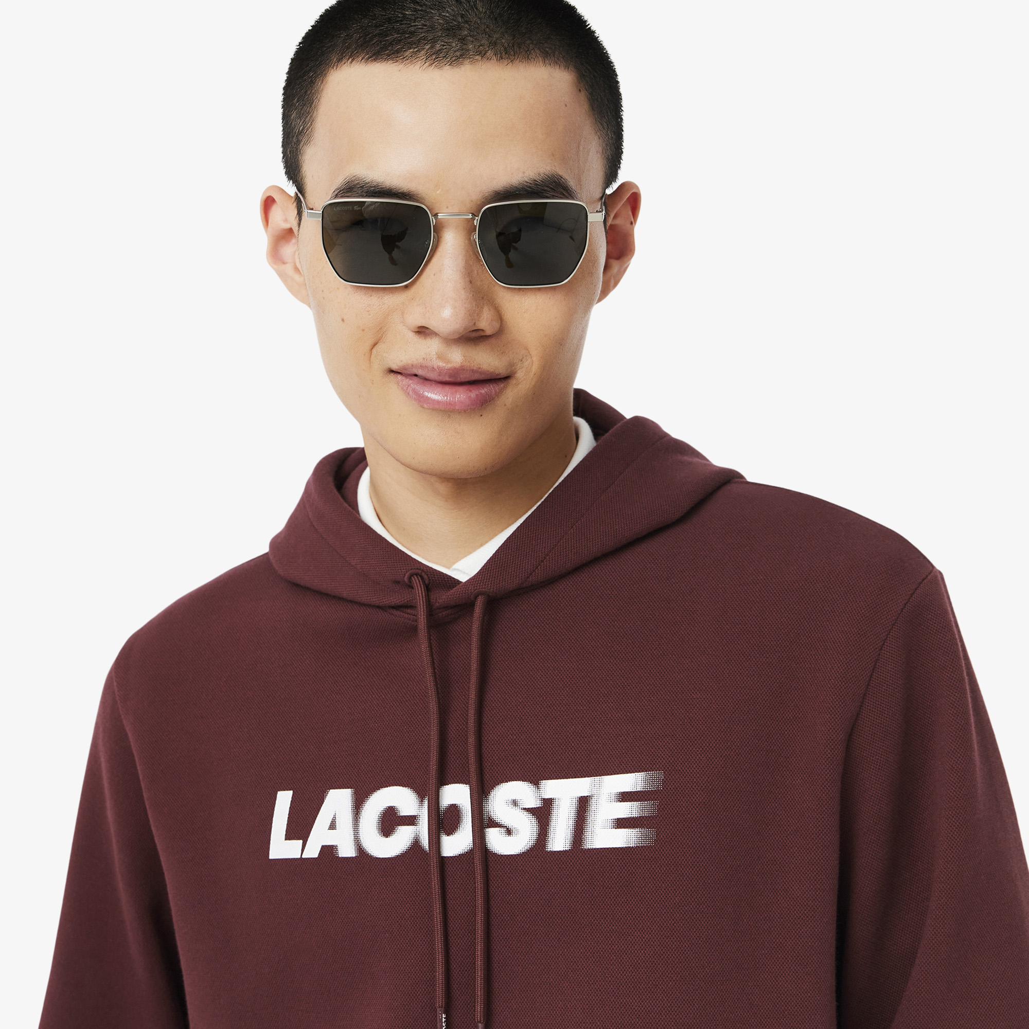 Áo Hoodie Lacoste Nam Piqué