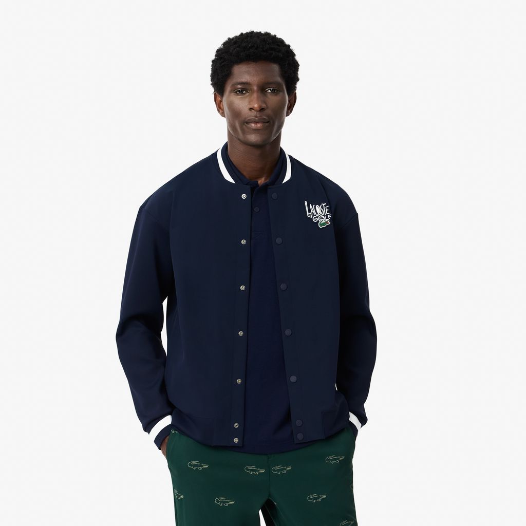 Áo Khoác Varsity Lacoste Nam Chống Thấm Nước