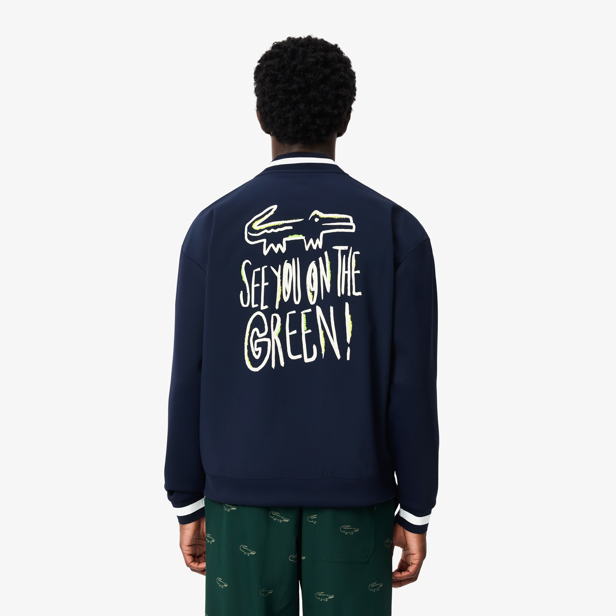 Áo Khoác Varsity Lacoste Nam Chống Thấm Nước