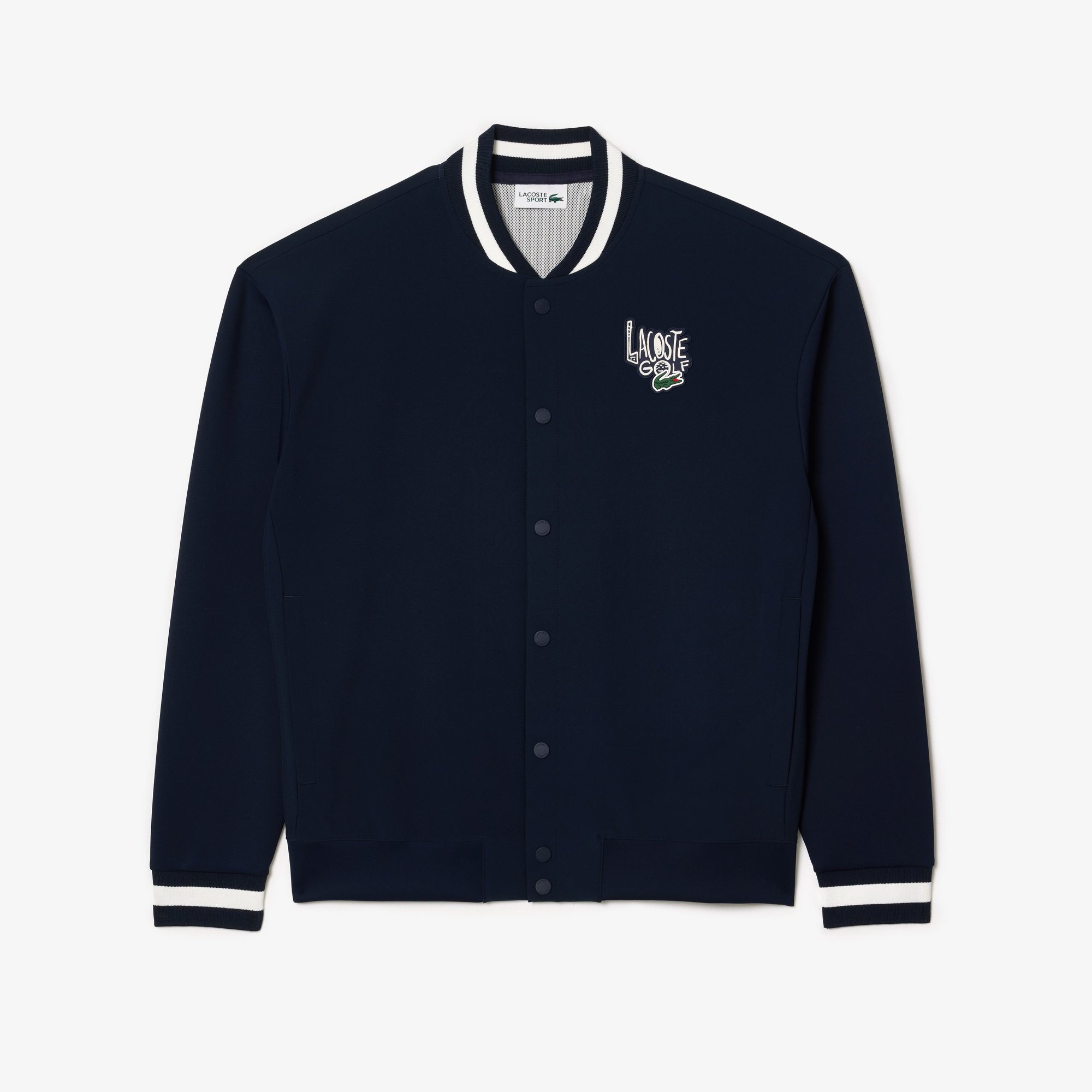 Áo Khoác Varsity Lacoste Nam Chống Thấm Nước