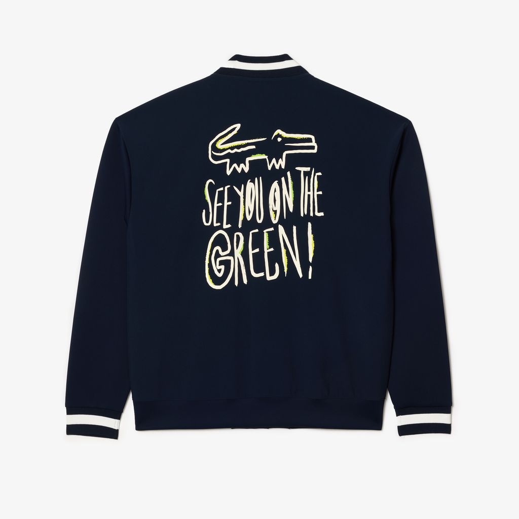 Áo Khoác Varsity Lacoste Nam Chống Thấm Nước