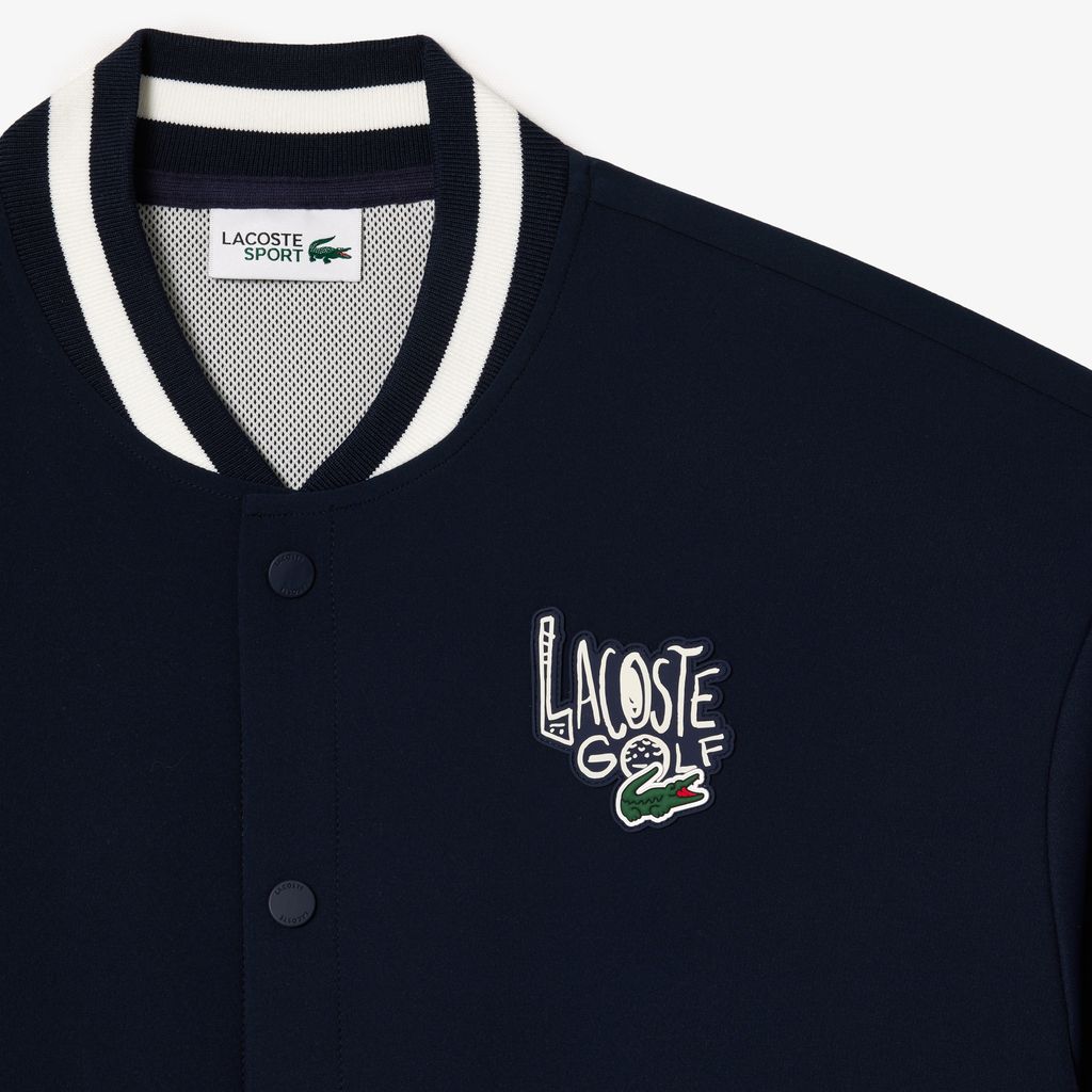 Áo Khoác Varsity Lacoste Nam Chống Thấm Nước