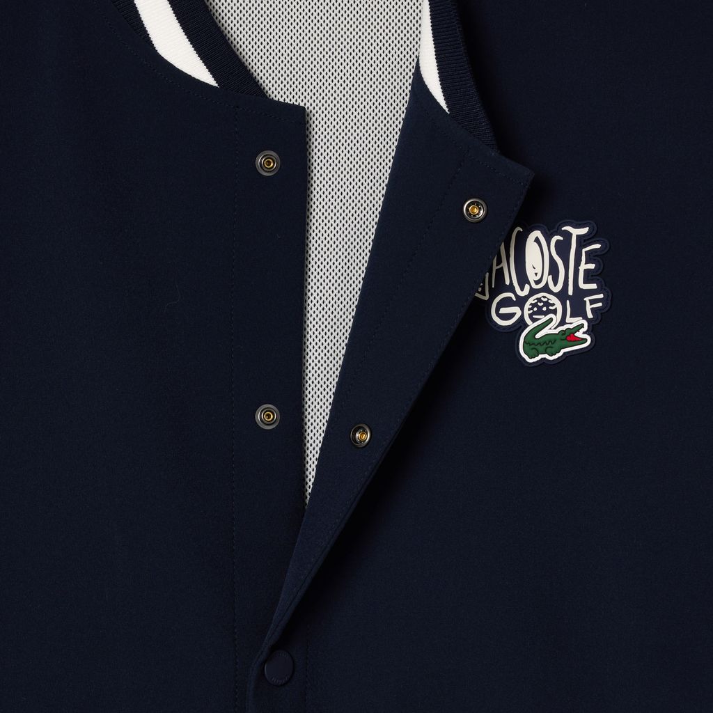 Áo Khoác Varsity Lacoste Nam Chống Thấm Nước