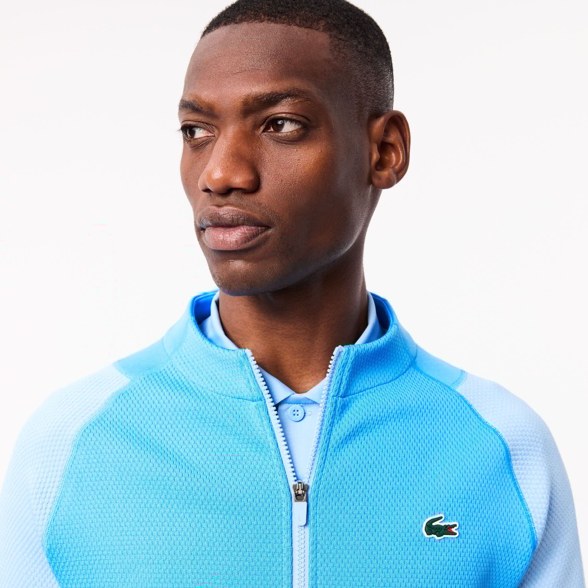 Áo Nỉ Tennis Lacoste Nam Lacoste X Novak Djokovic Chất Liệu Jacquard