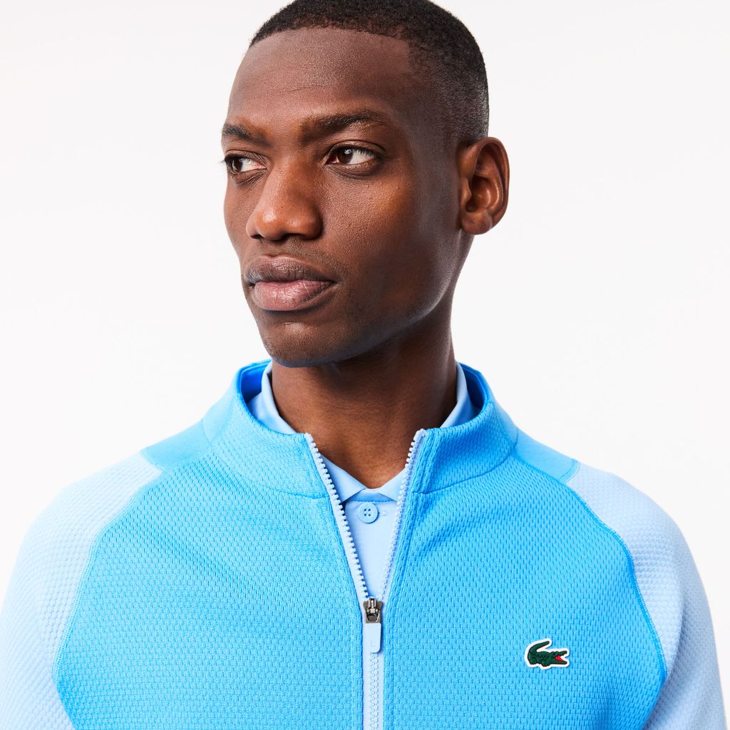 Áo Nỉ Tennis Lacoste Nam Lacoste X Novak Djokovic Chất Liệu Jacquard
