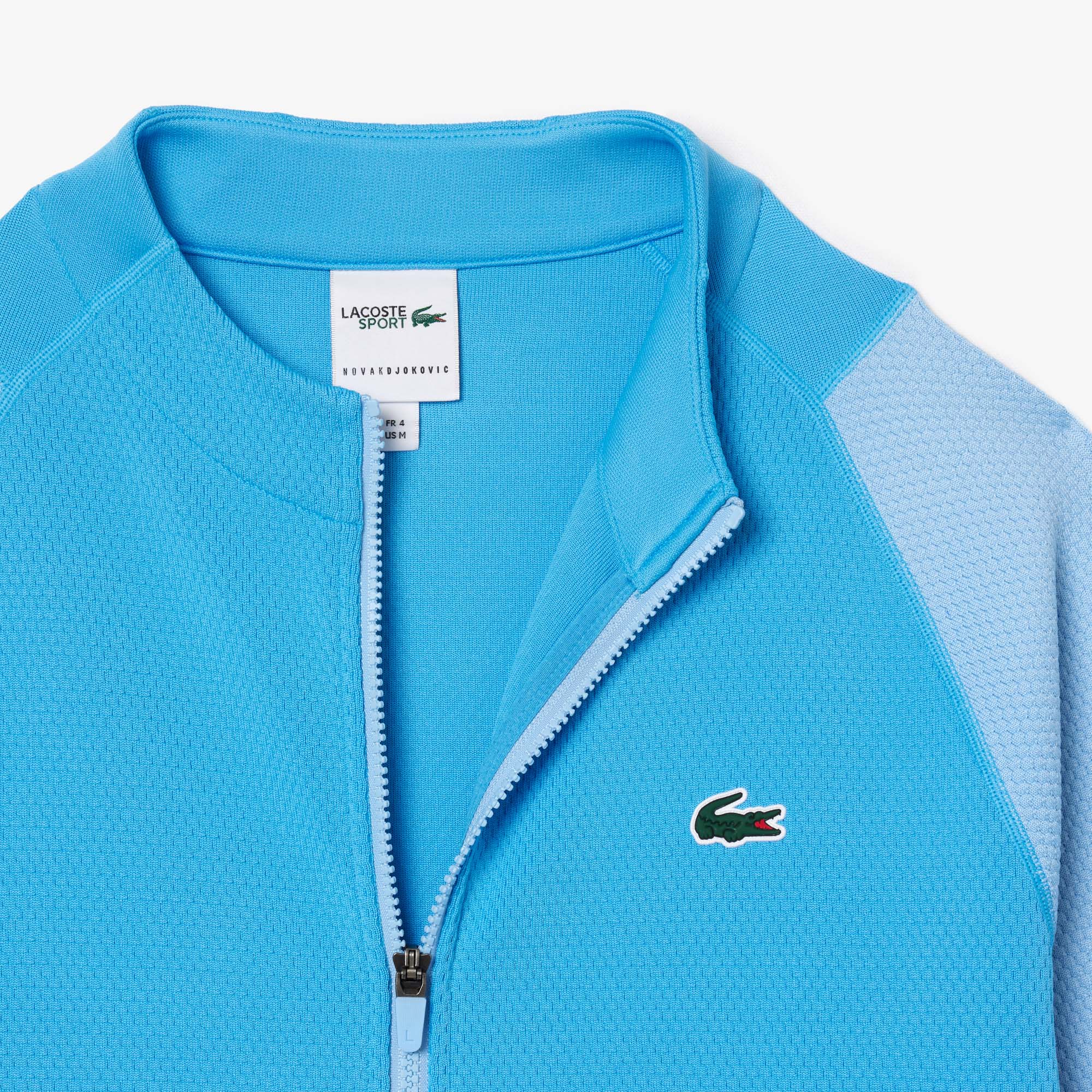 Áo Nỉ Tennis Lacoste Nam Lacoste X Novak Djokovic Chất Liệu Jacquard