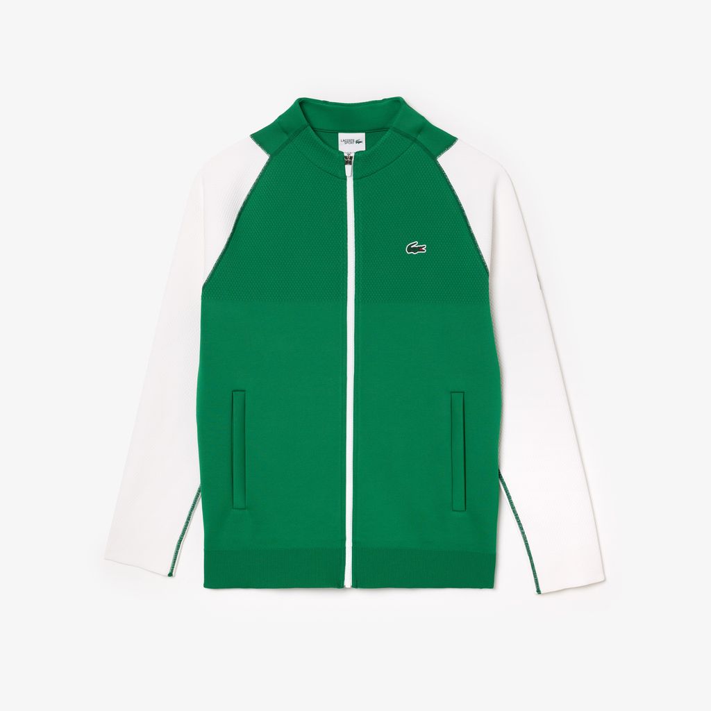 Áo Nỉ Tennis Lacoste Nam Lacoste X Novak Djokovic Chất Liệu Jacquard