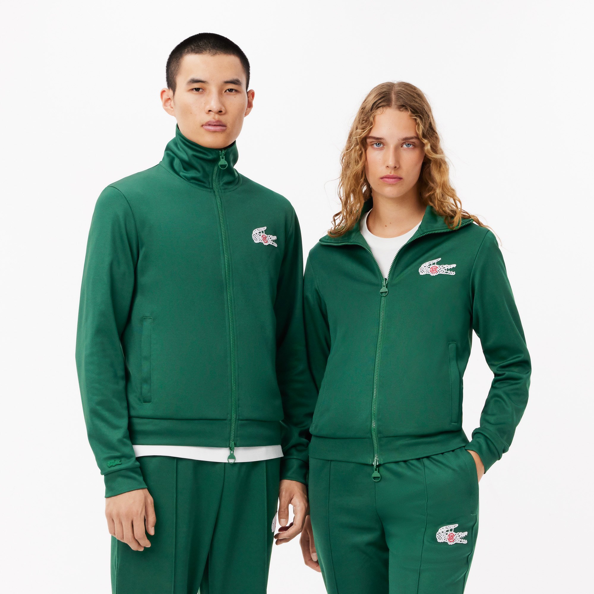 Áo Nỉ Lacoste Nam Lacoste x Clot Có Khóa Kéo