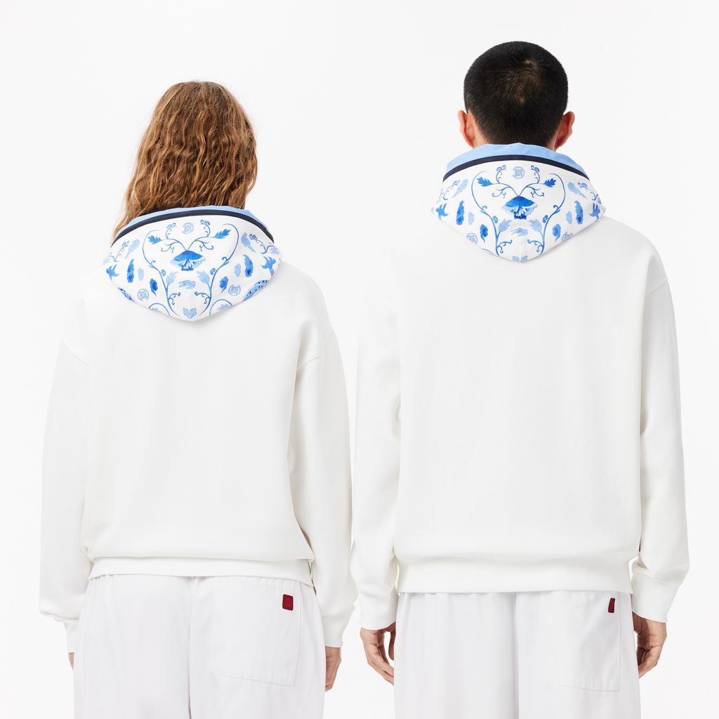 Áo Nỉ Lacoste Nam Dáng Rộng Lacoste x CLOT