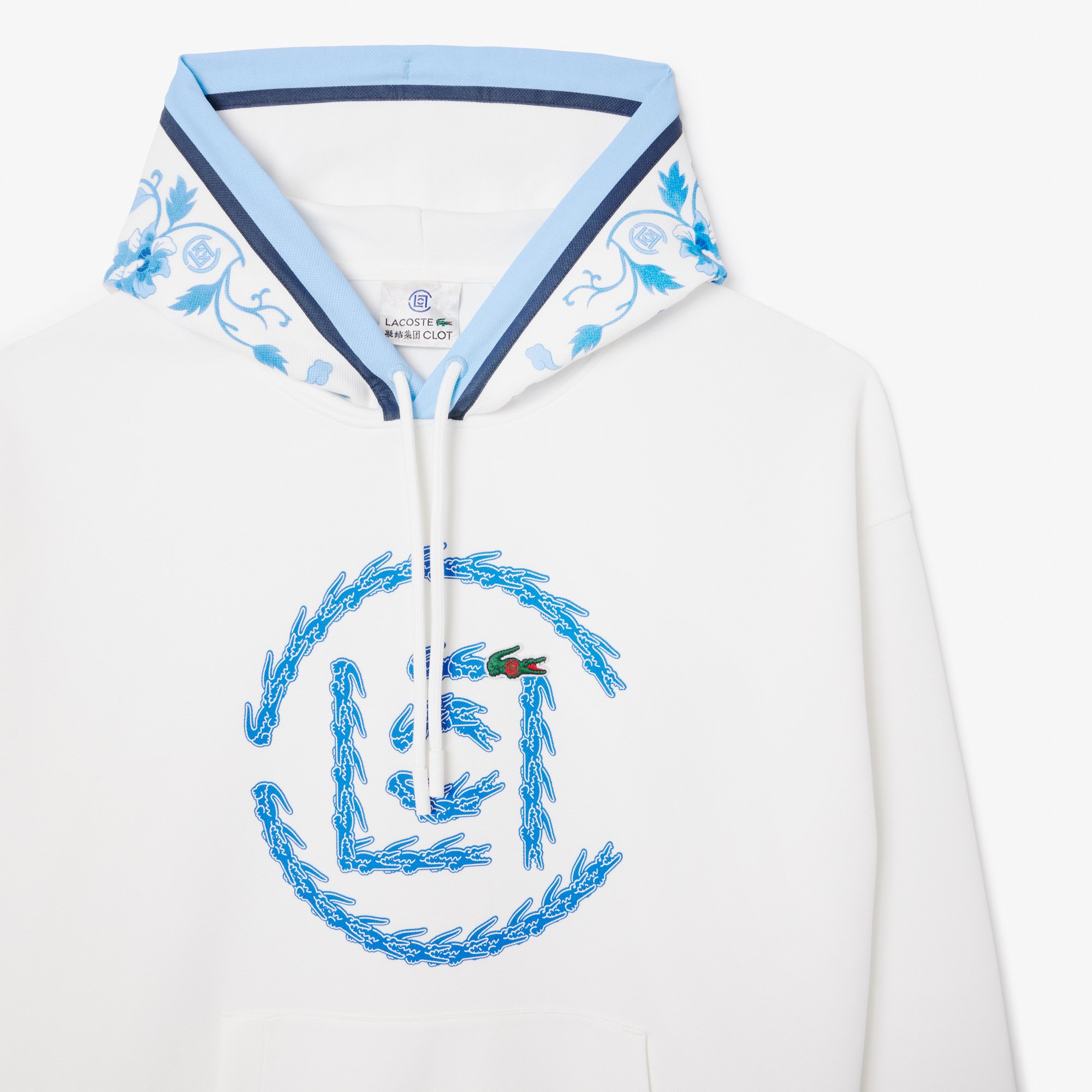 Áo Nỉ Lacoste Nam Dáng Rộng Lacoste x CLOT