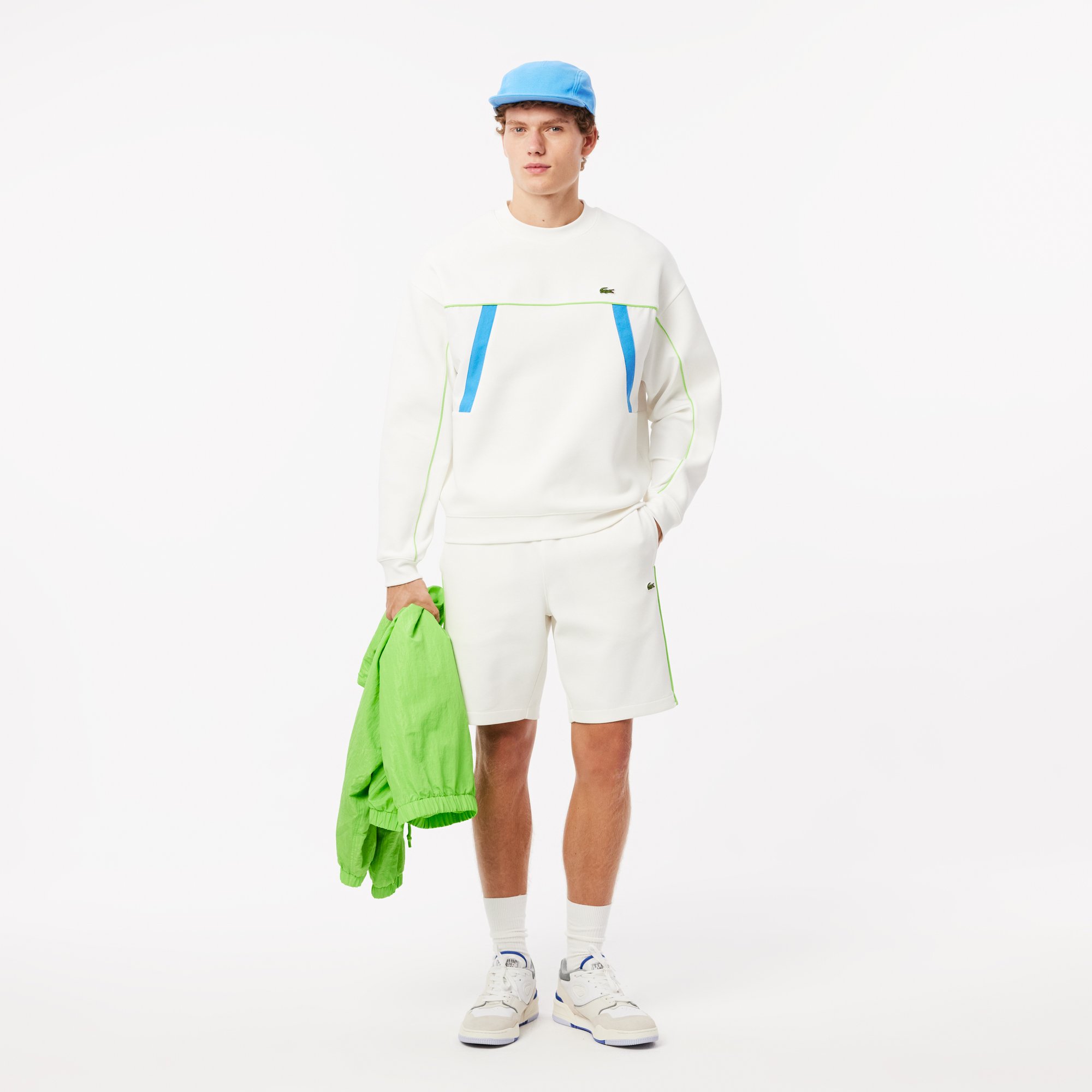 Áo Nỉ Lacoste Nam Dáng Rộng Chất Vải Piqué
