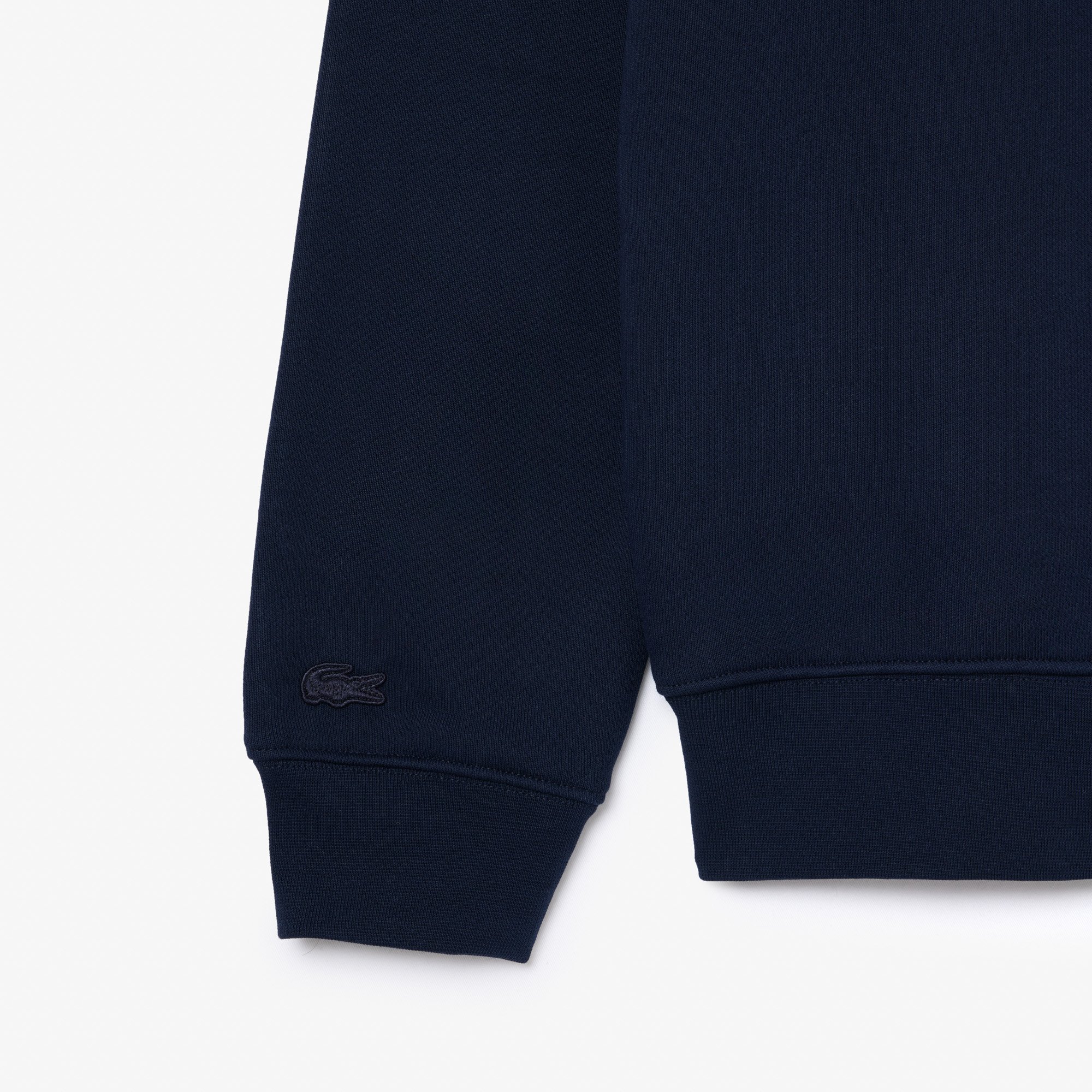 Áo Nỉ Lacoste Nam Cá Sấu Thêu Chất Liệu Fleece