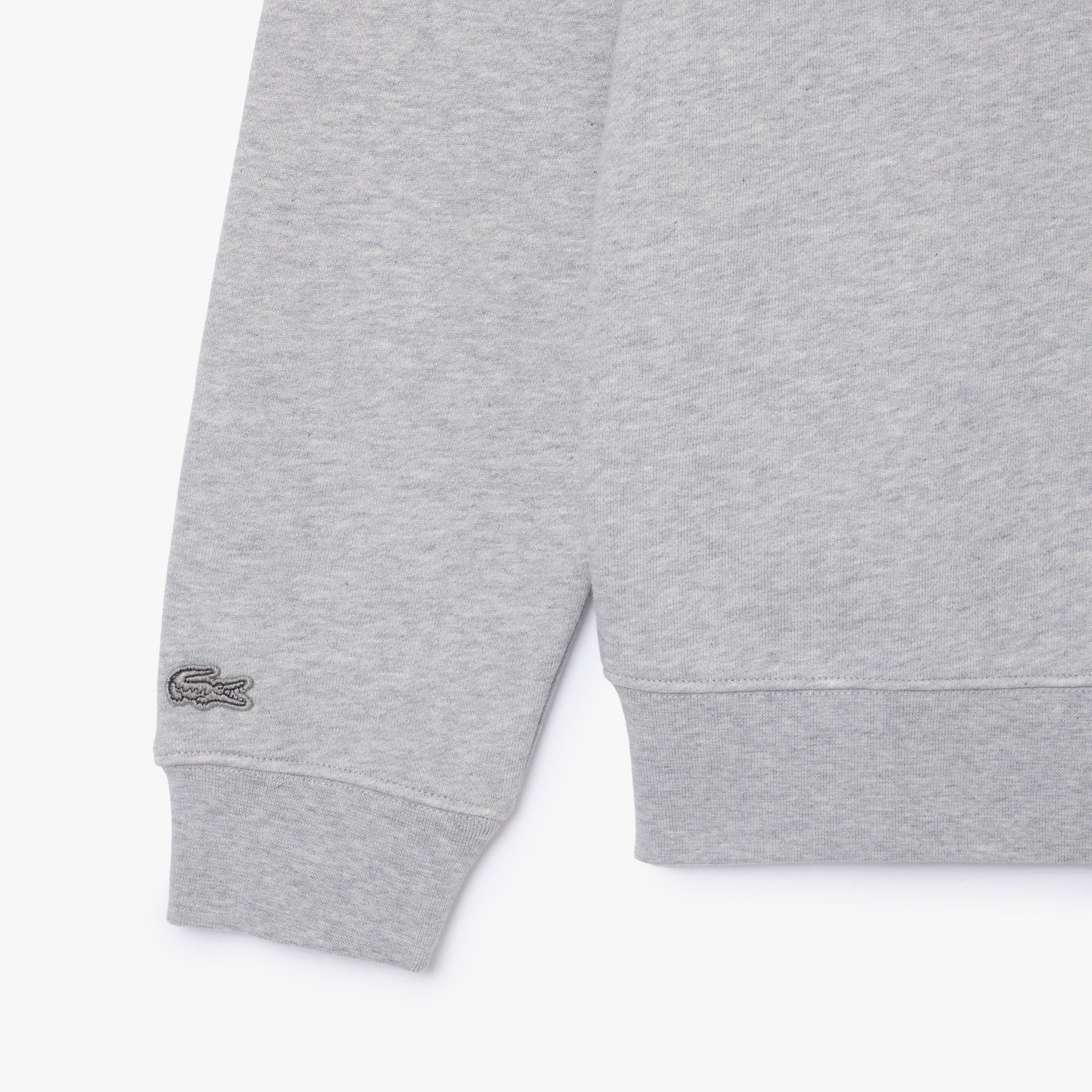 Áo Nỉ Lacoste Nam Cá Sấu Thêu Chất Liệu Fleece