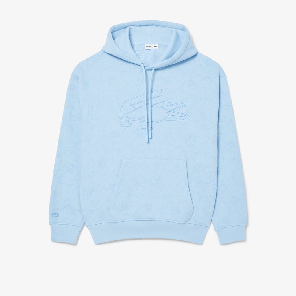 Áo Nỉ Lacoste Nam Dáng Rộng In Họa Tiết