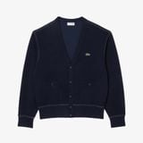 Áo Nỉ Lacoste Nam Piqué Dáng Rộng Topstitch