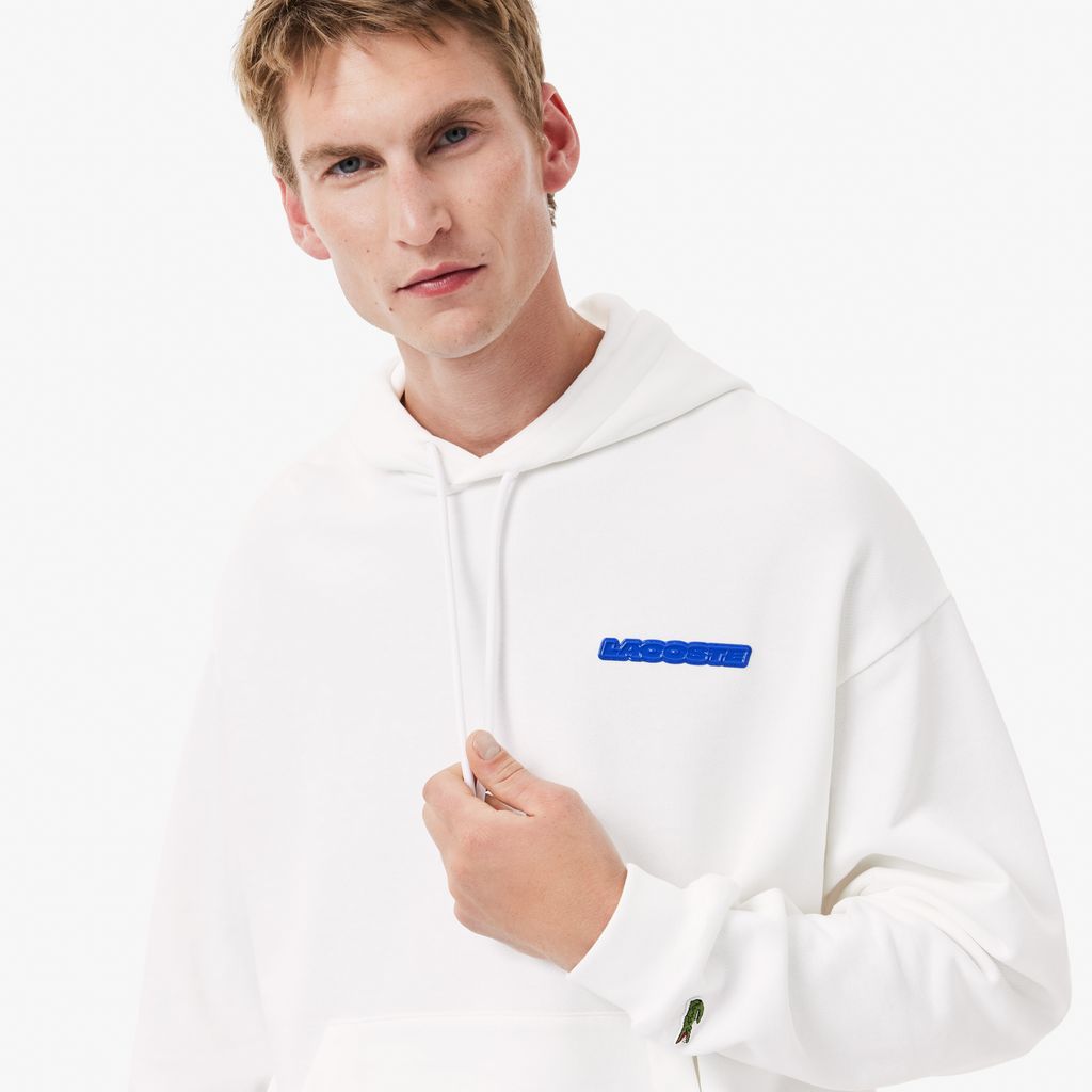 Áo Nỉ Lacoste Nam Dáng Rộng Họa Tiết In
