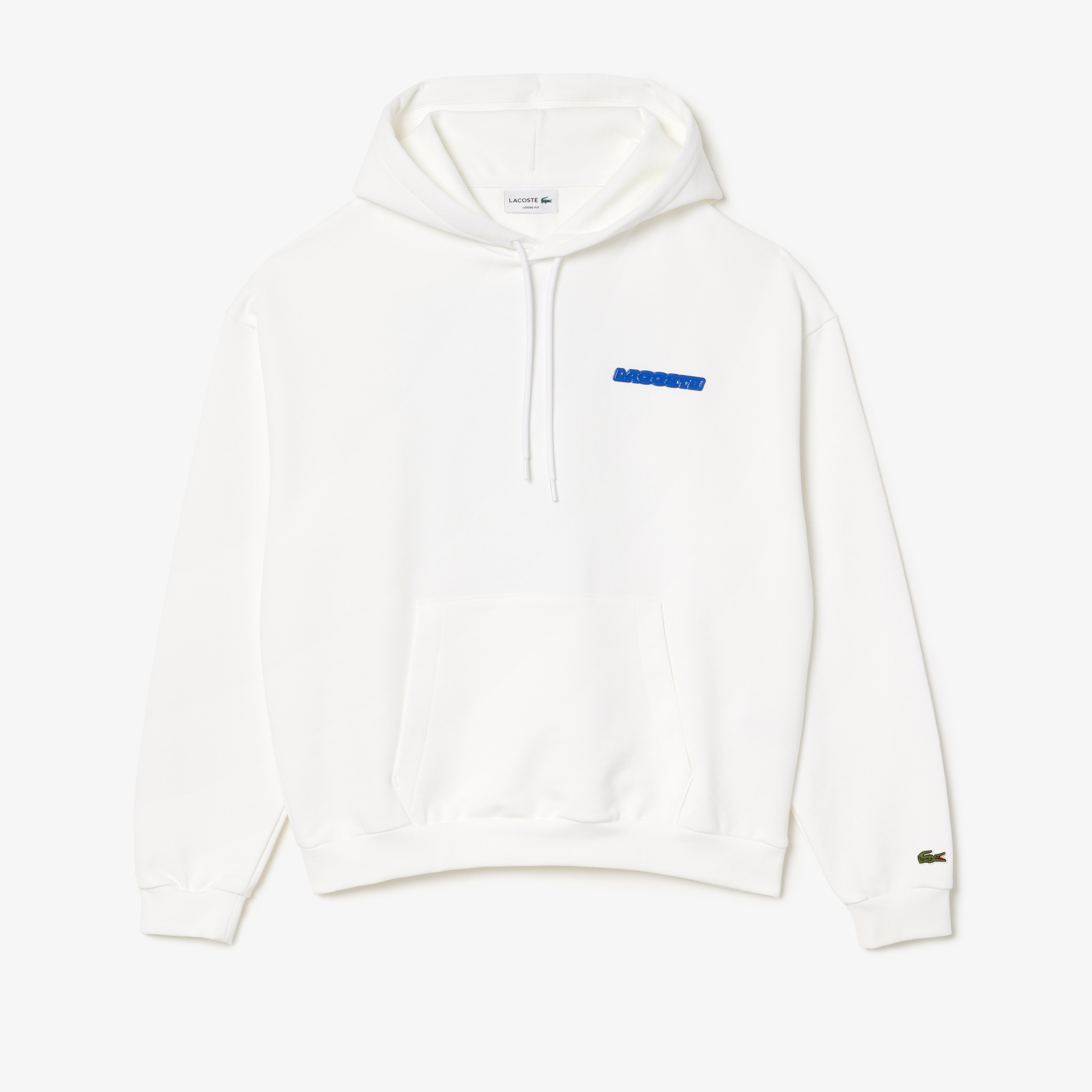 Áo Nỉ Lacoste Nam Dáng Rộng Họa Tiết In