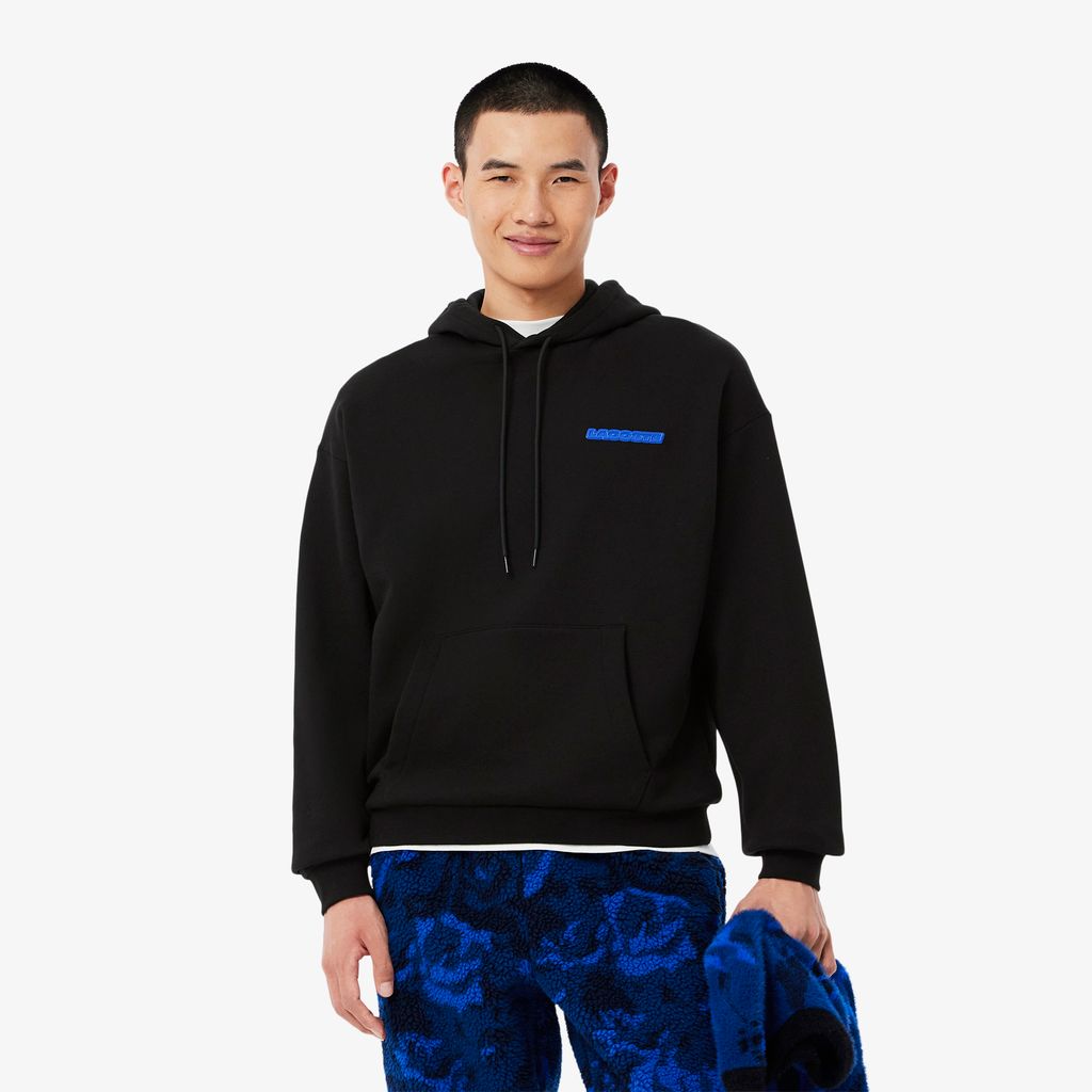 Áo Nỉ Lacoste Nam Dáng Rộng Họa Tiết In