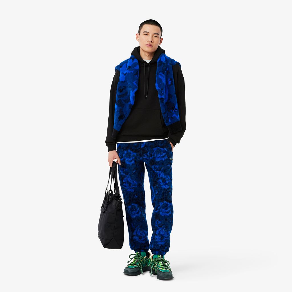 Áo Nỉ Lacoste Nam Dáng Rộng Họa Tiết In