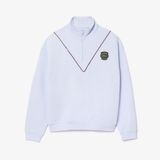Áo Nỉ Lacoste Nam Piqué Dáng Suông Có Khóa Kéo Ở Cổ