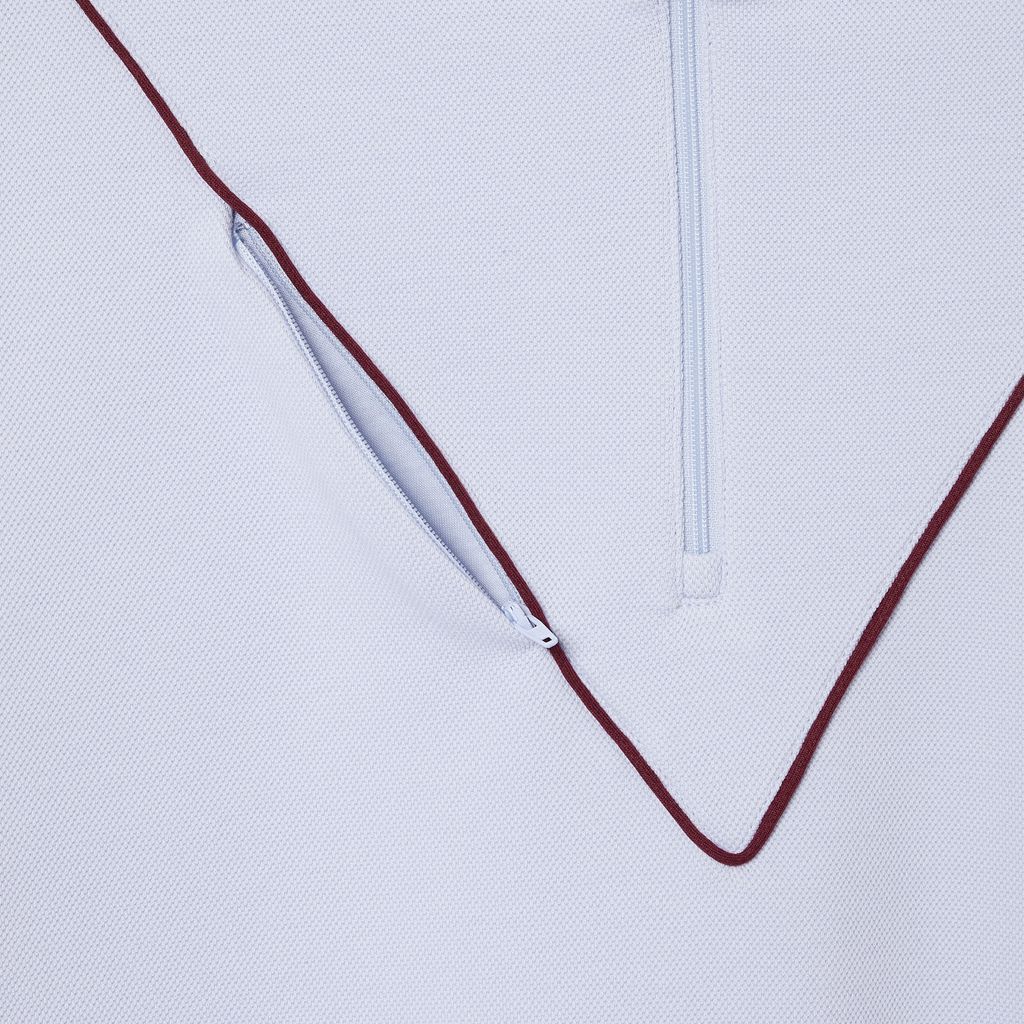 Áo Nỉ Lacoste Nam Piqué Dáng Suông Có Khóa Kéo Ở Cổ