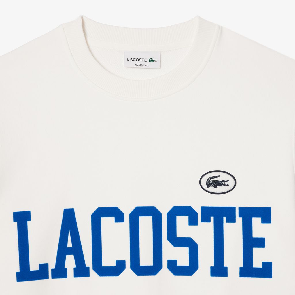 Áo Nỉ Lacoste Nam Chất Liệu Fleece