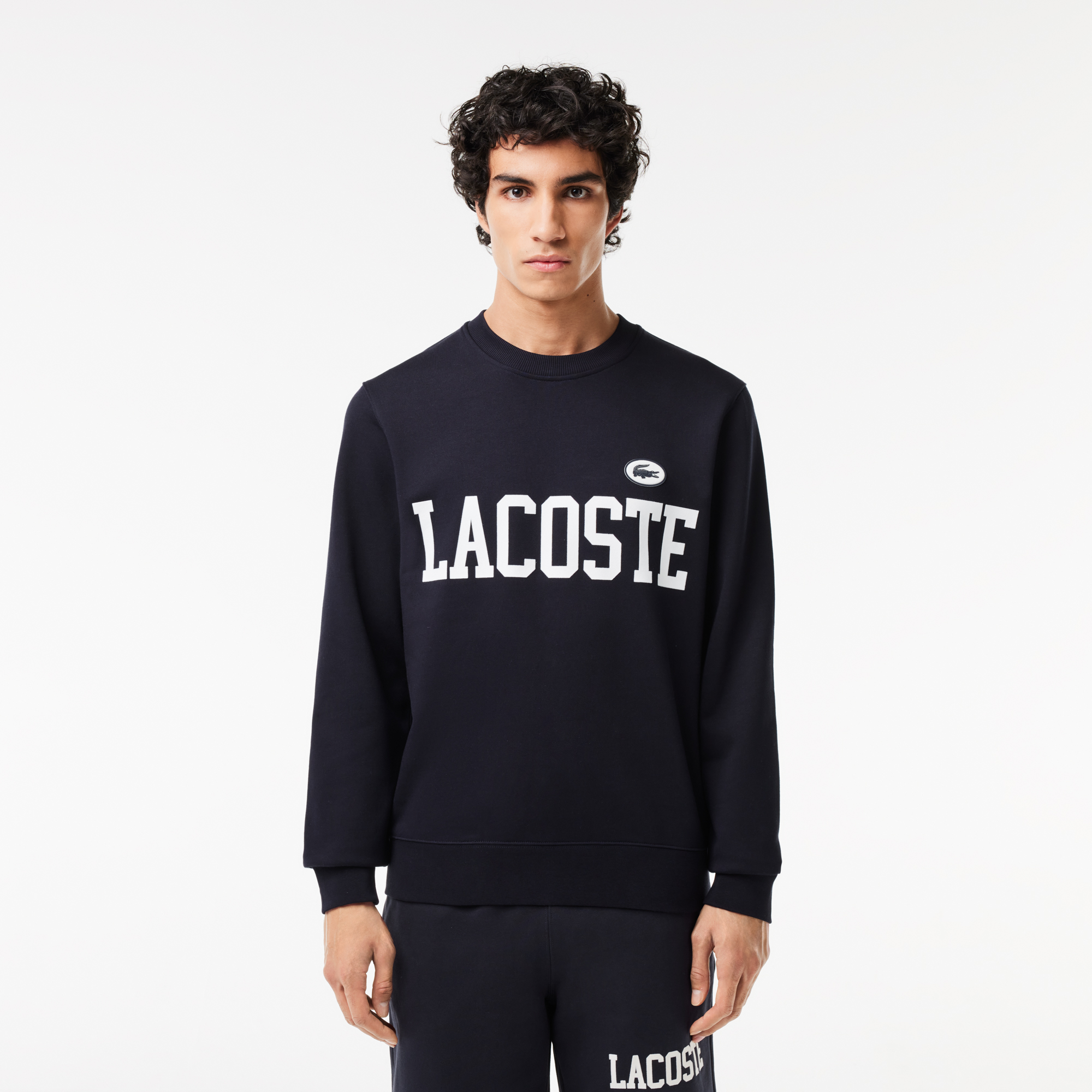 Áo Nỉ Lacoste Nam Chất Liệu Fleece