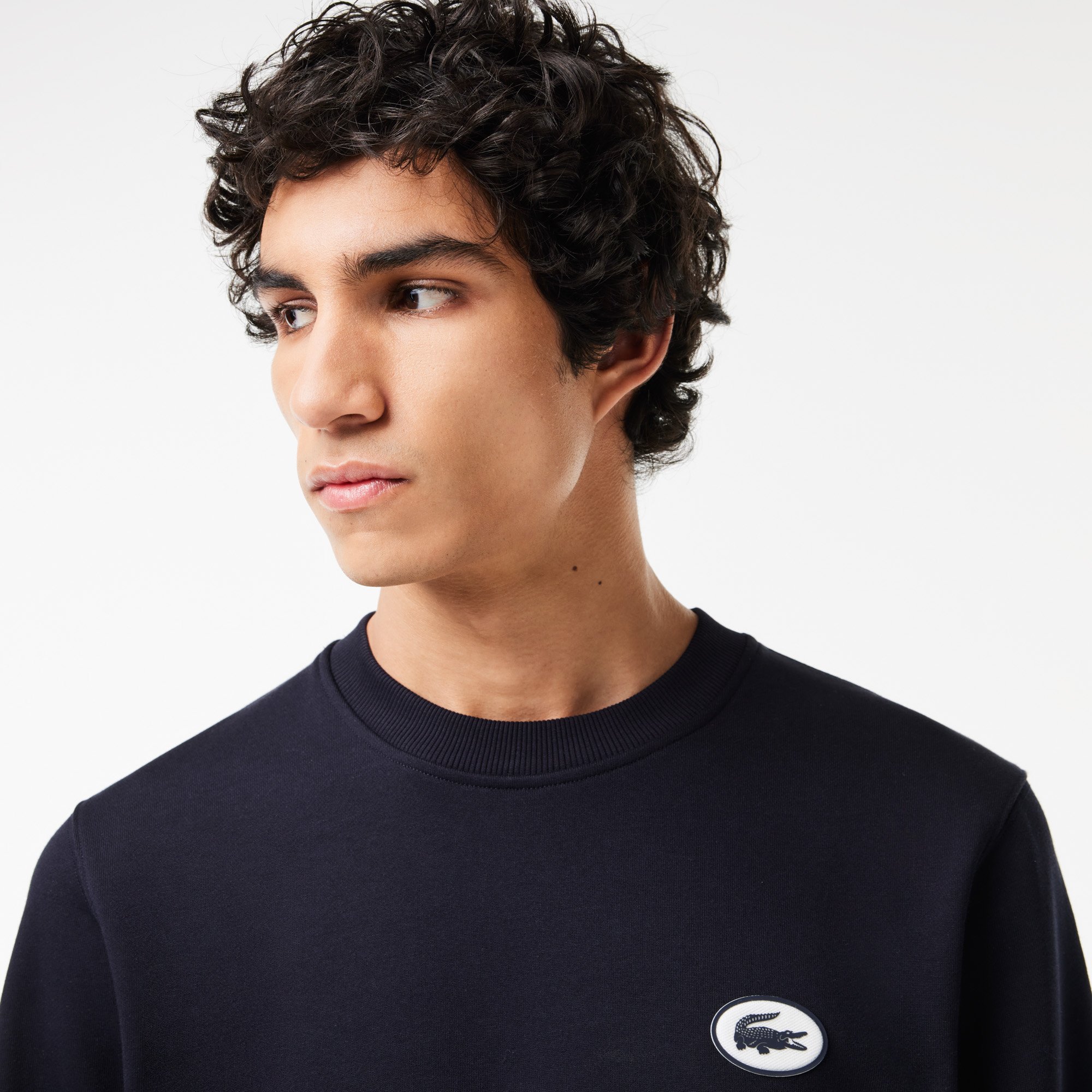 Áo Nỉ Lacoste Nam Chất Liệu Fleece