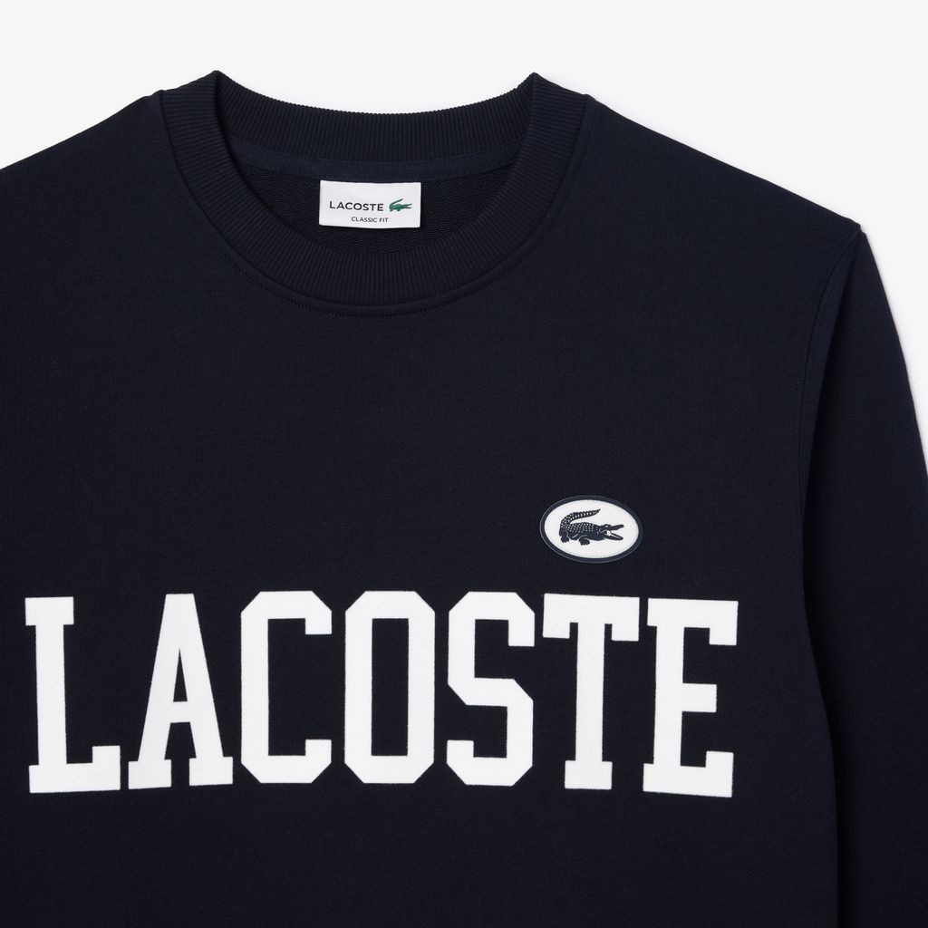 Áo Nỉ Lacoste Nam Chất Liệu Fleece