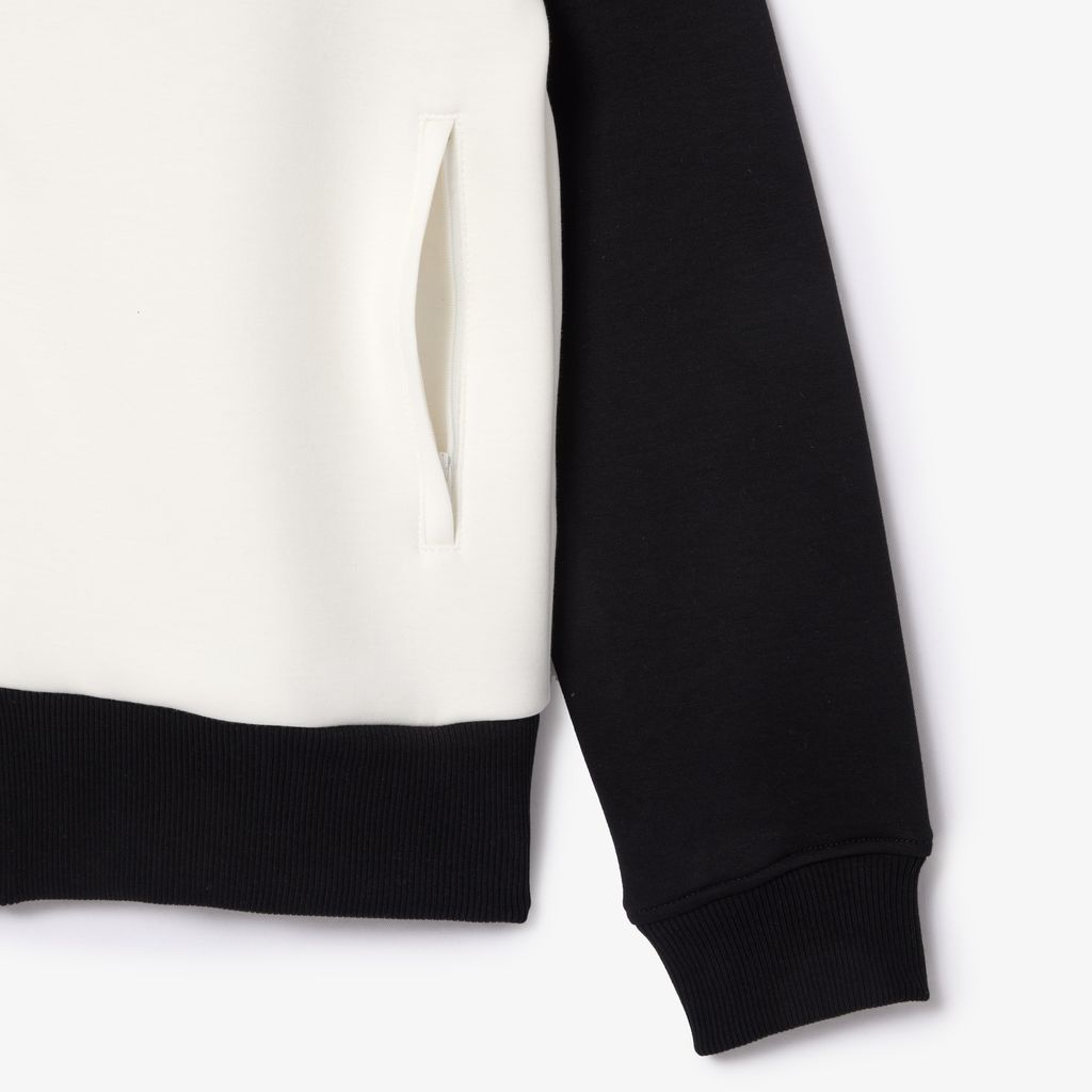 Áo Nỉ Lacoste Nam Paris Có Khóa Kéo Sản Xuất Tại Pháp