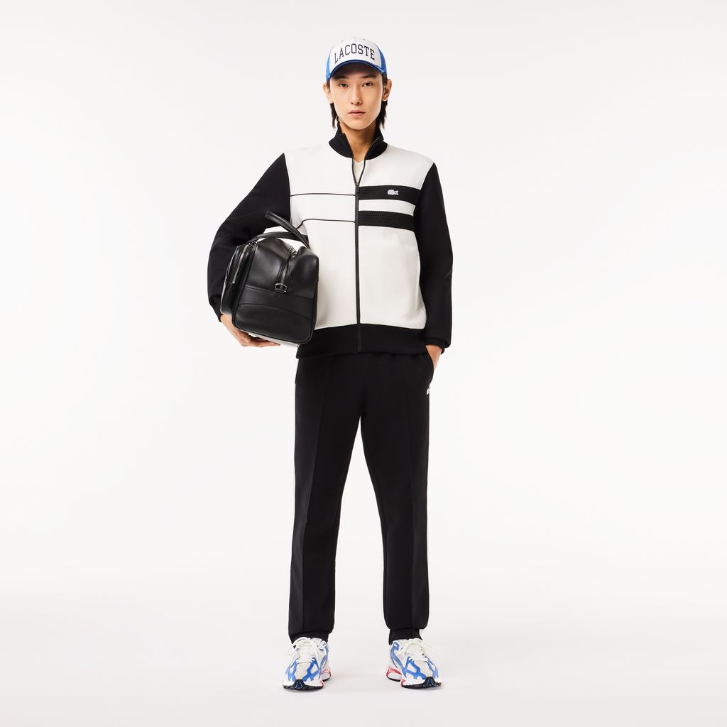 Áo Nỉ Lacoste Nam Paris Có Khóa Kéo Sản Xuất Tại Pháp