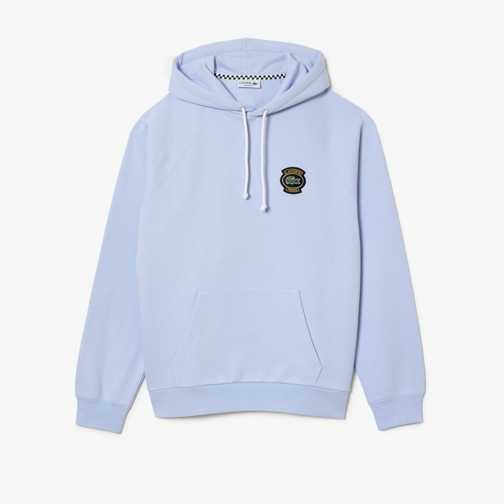 Áo Hoodie Lacoste Nam Dáng Rộng Chất Liệu Fleece