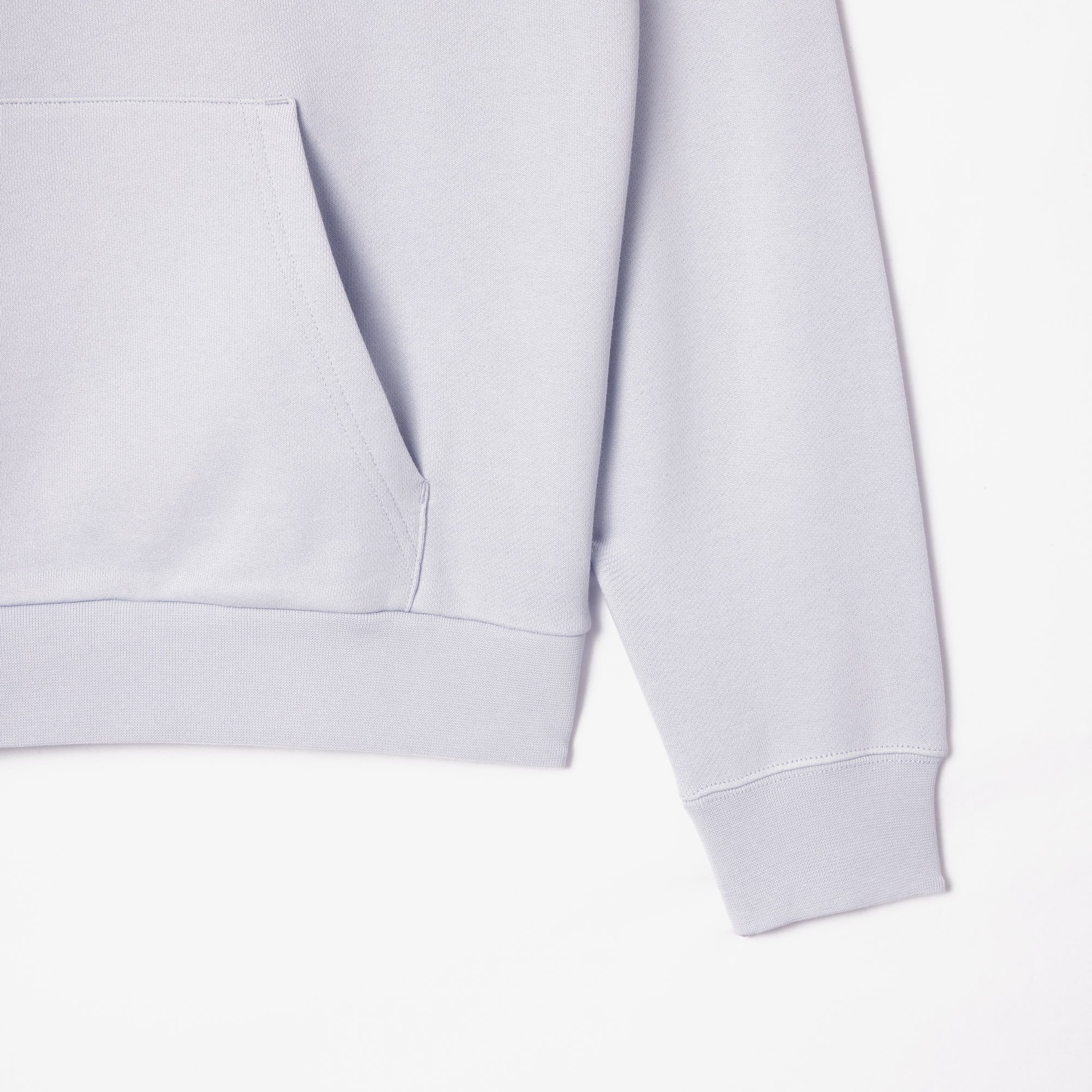 Áo Hoodie Lacoste Nam Dáng Rộng Chất Liệu Fleece