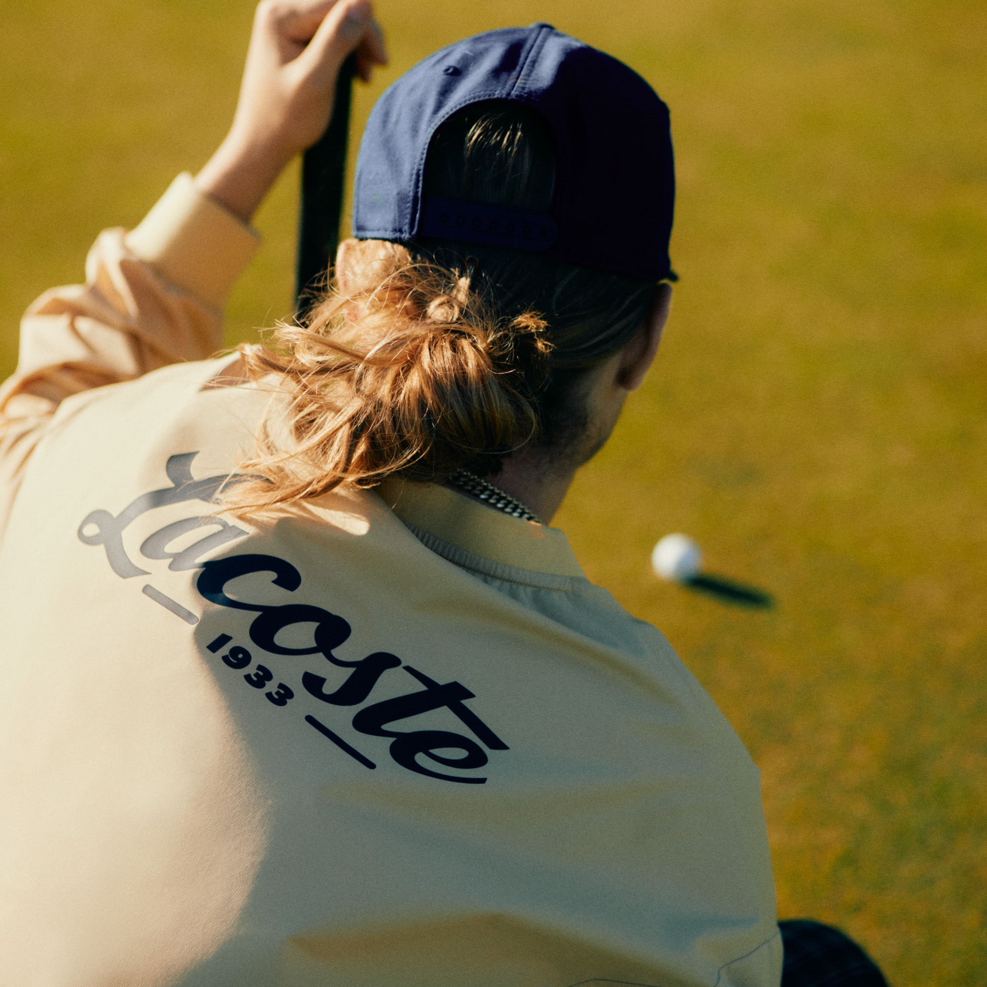 Áo Nỉ Golf Lacoste Nam Dáng Suông