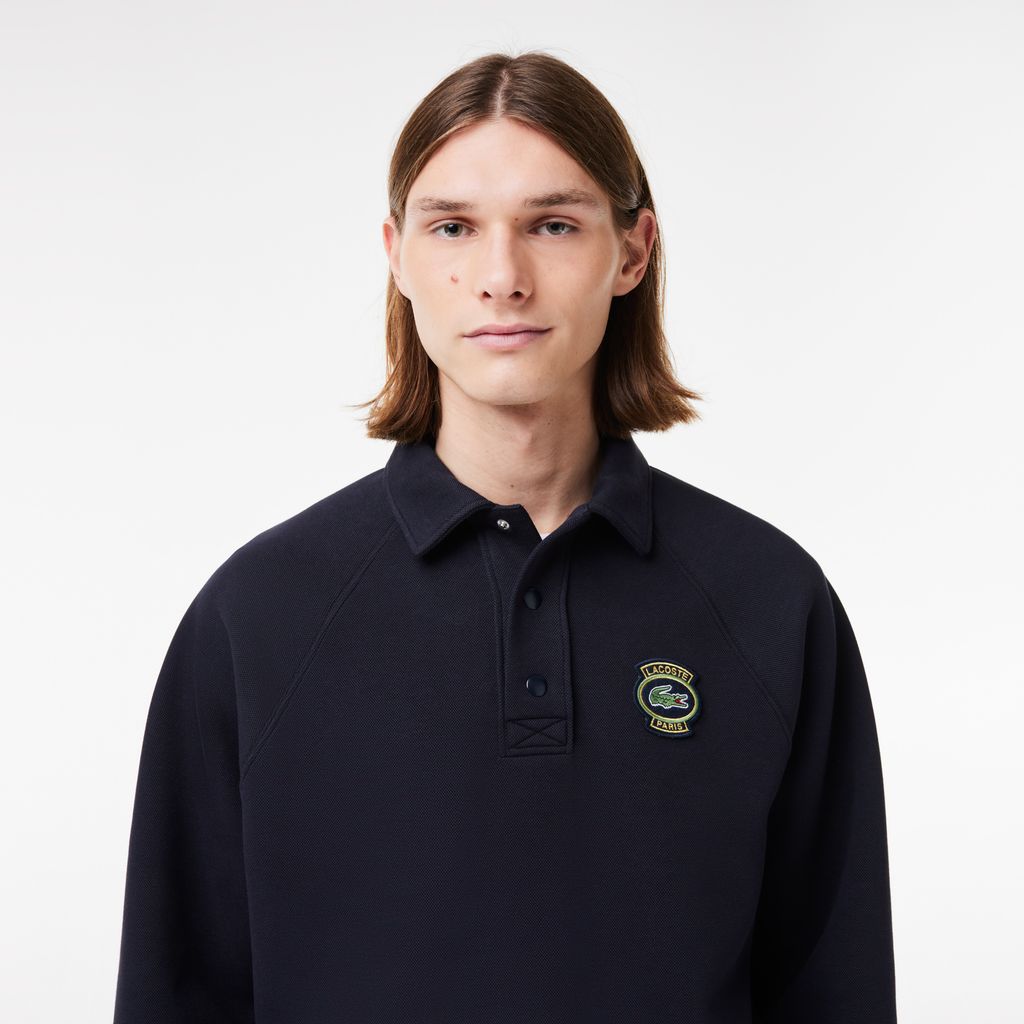 Áo Nỉ Lacoste Nam Piqué Dáng Rộng