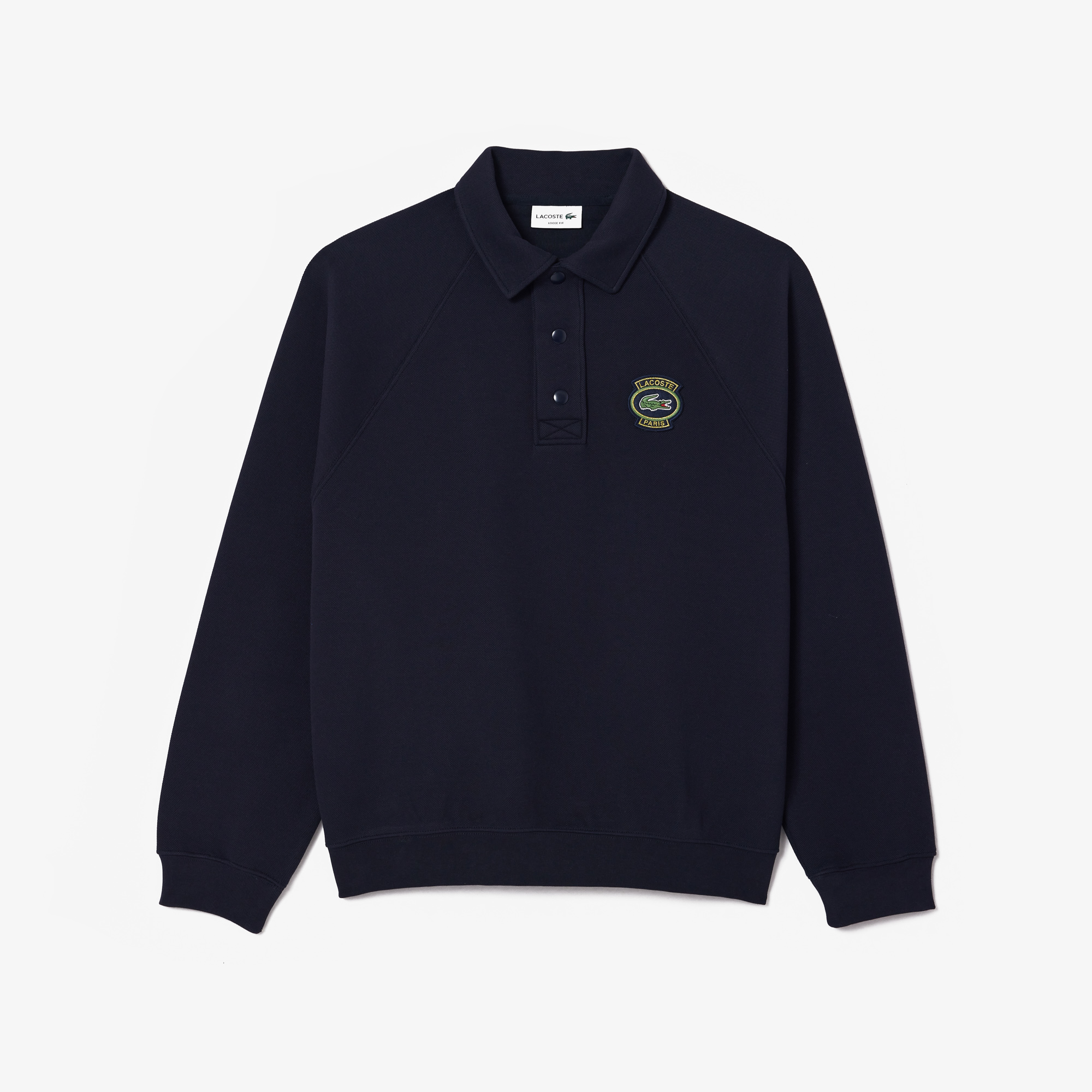 Áo Nỉ Lacoste Nam Piqué Dáng Rộng