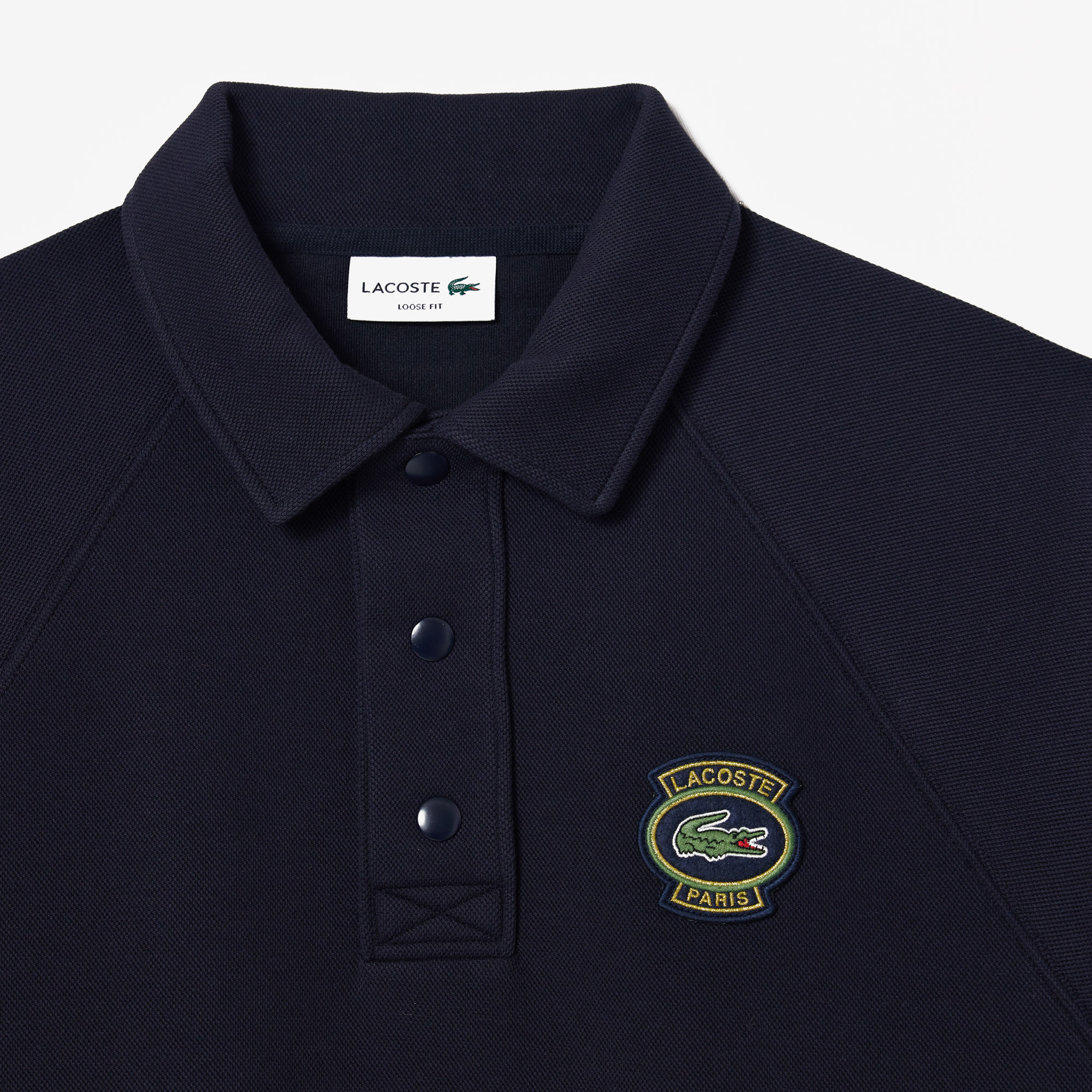 Áo Nỉ Lacoste Nam Piqué Dáng Rộng