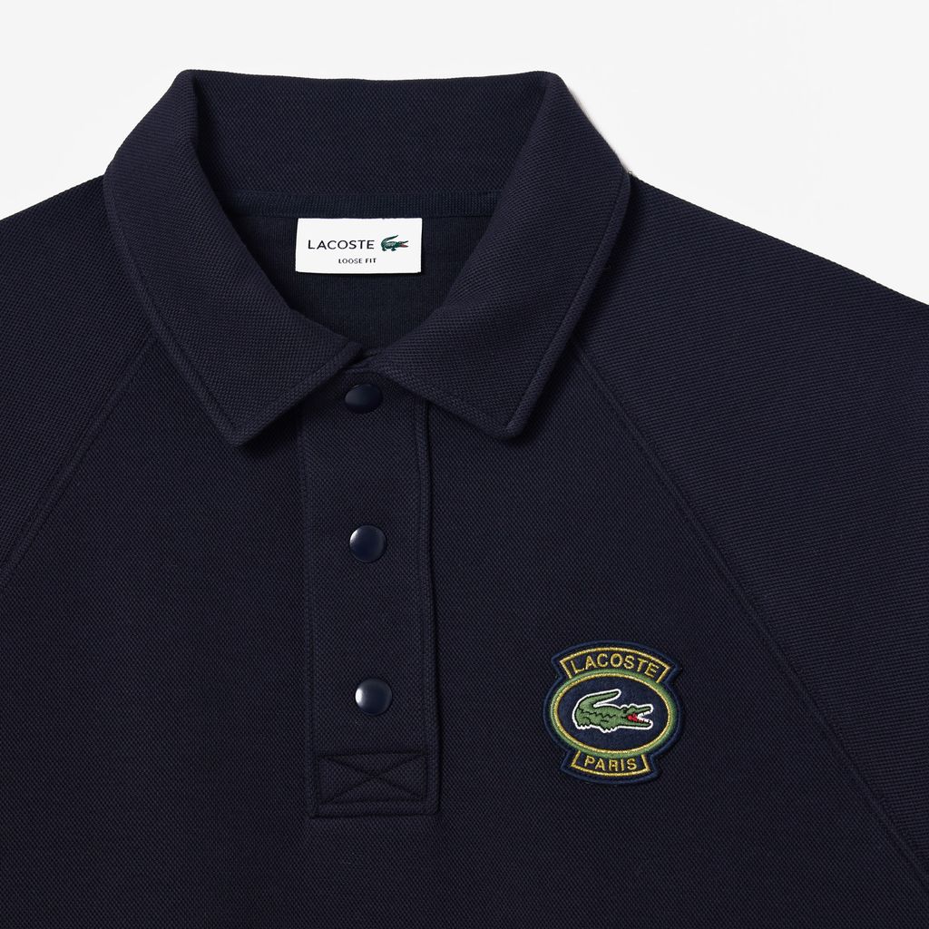 Áo Nỉ Lacoste Nam Piqué Dáng Rộng