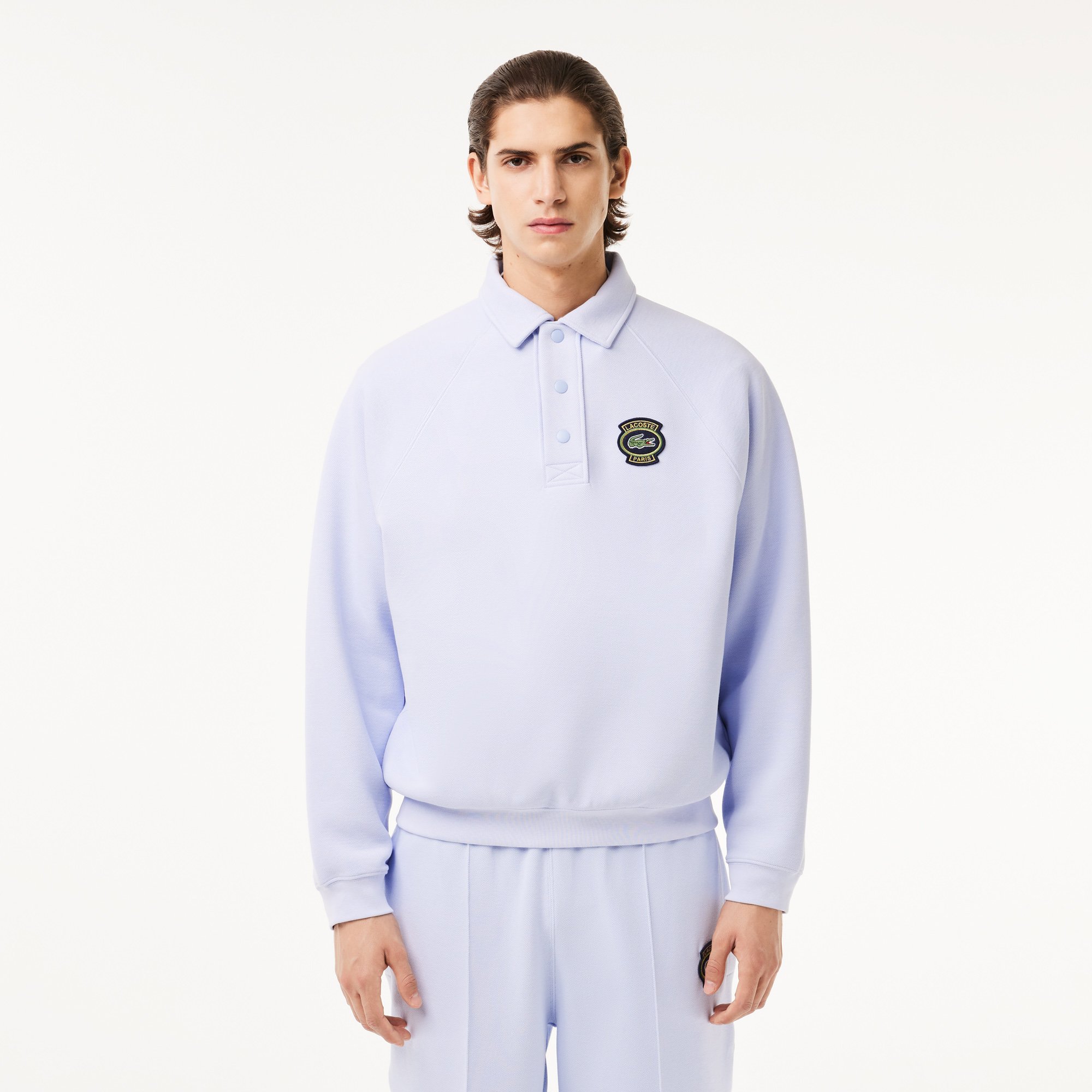 Áo Nỉ Lacoste Nam Piqué Dáng Rộng