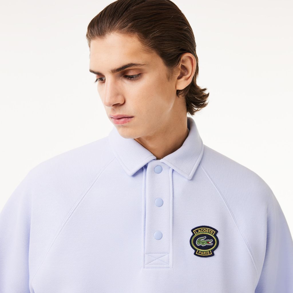 Áo Nỉ Lacoste Nam Piqué Dáng Rộng