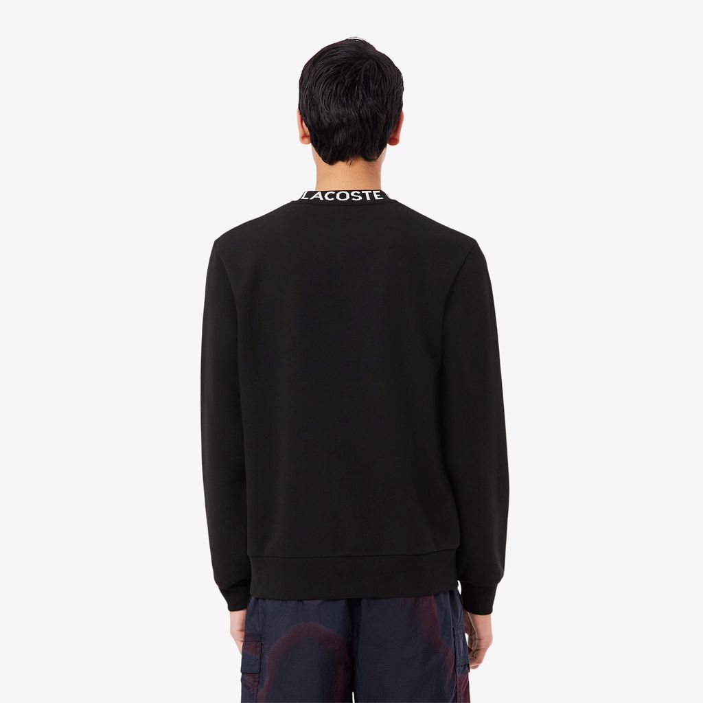 Áo Nỉ Lacoste Nam Chất Liệu Jersey Có Logo Jacquard