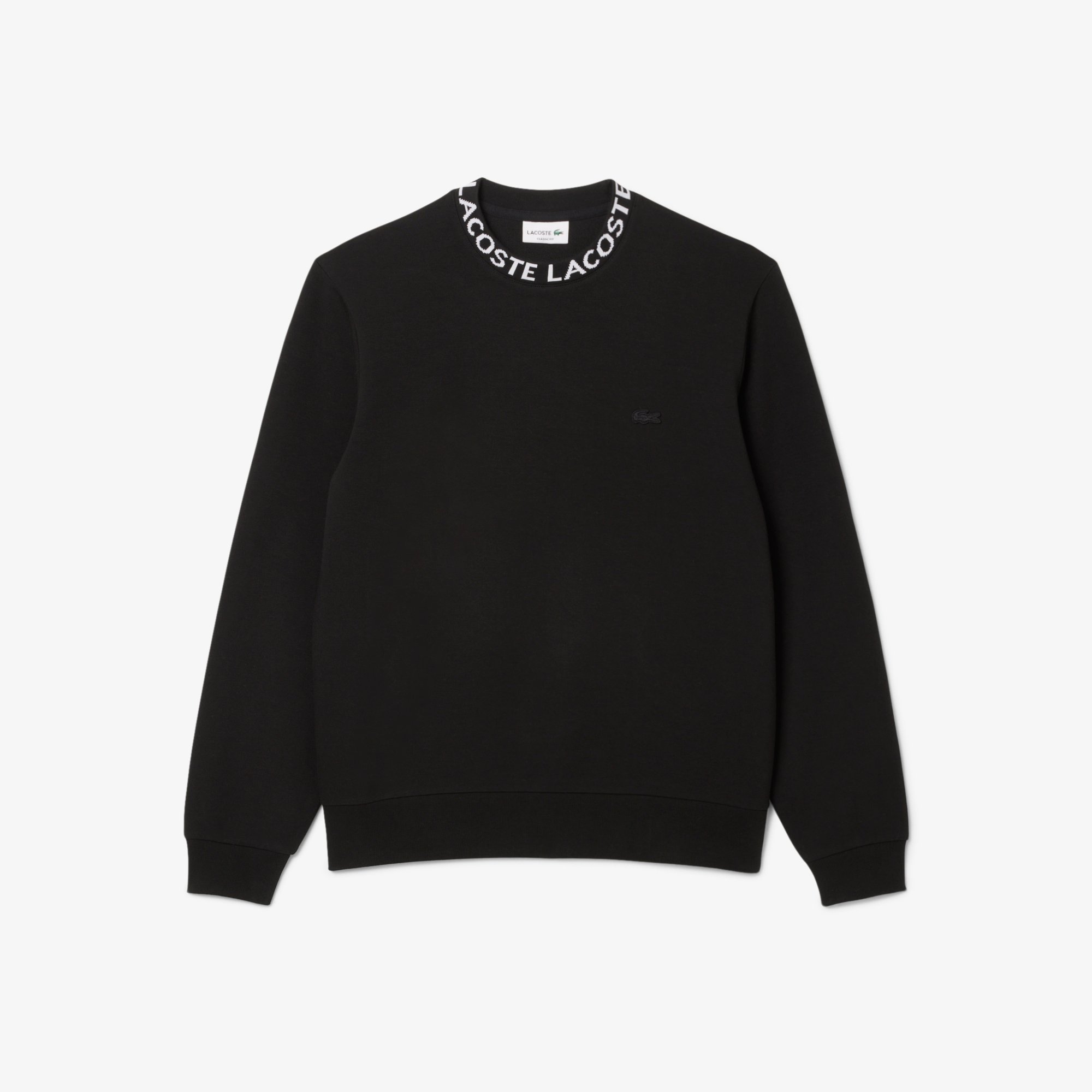 Áo Nỉ Lacoste Nam Chất Liệu Jersey Có Logo Jacquard