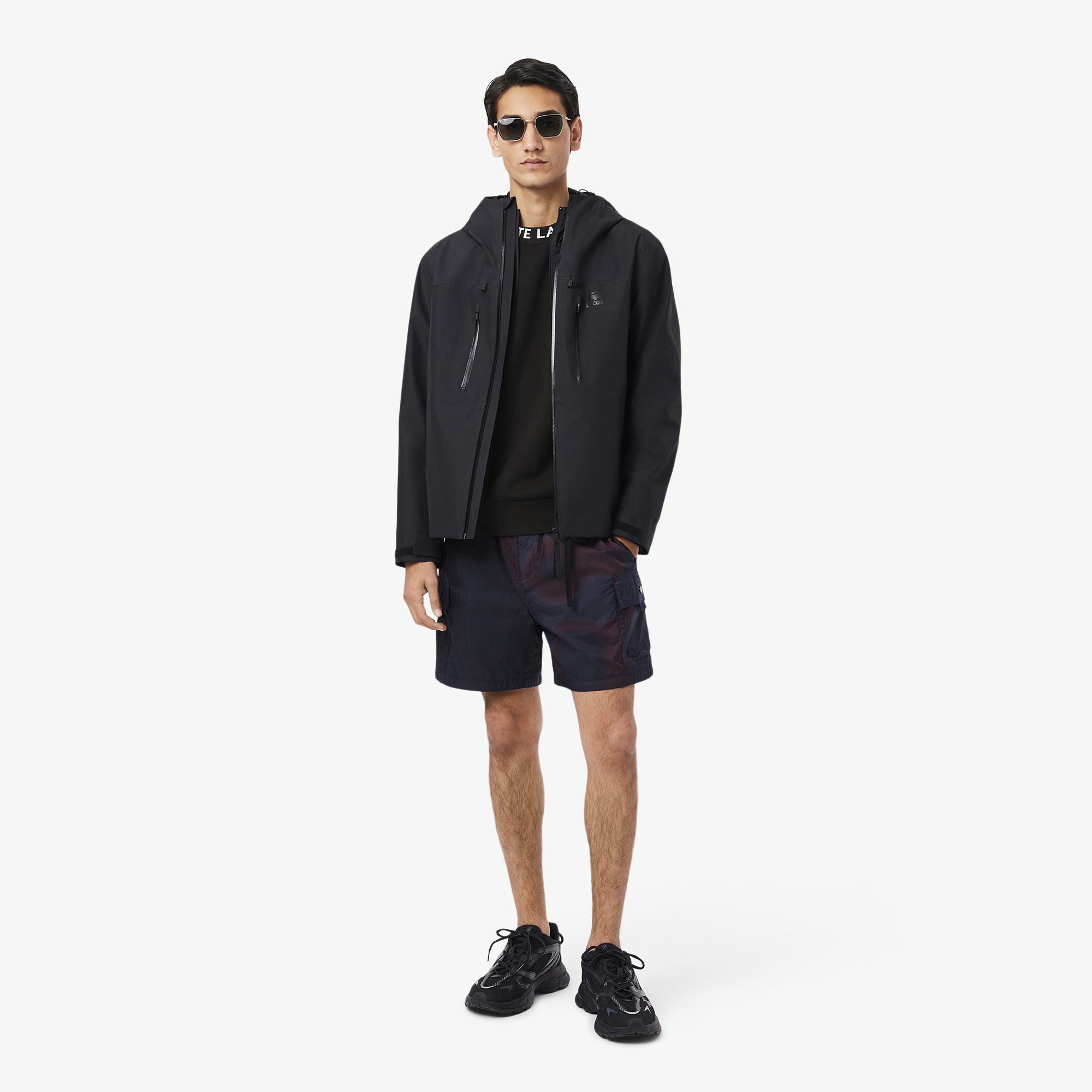 Áo Nỉ Lacoste Nam Chất Liệu Jersey Có Logo Jacquard