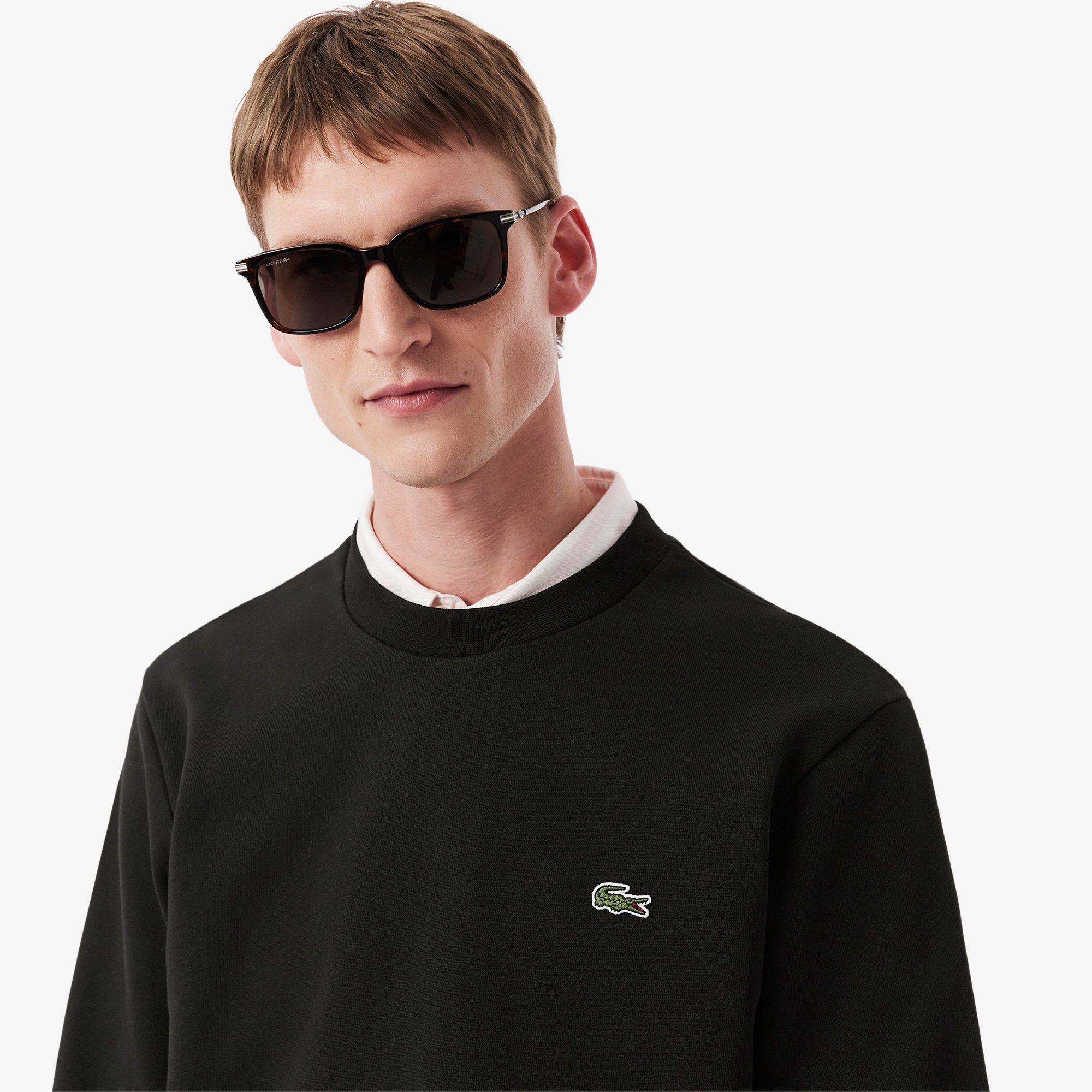 Áo Nỉ Lacoste Nam Dáng Cổ Điển