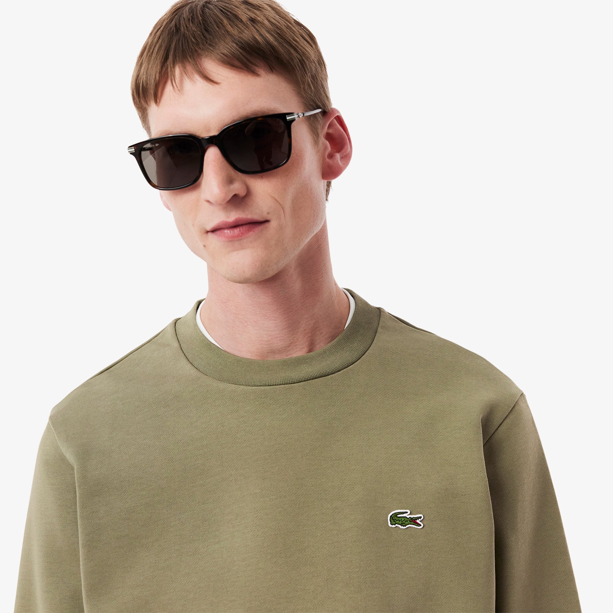 Áo Nỉ Lacoste Nam Dáng Cổ Điển