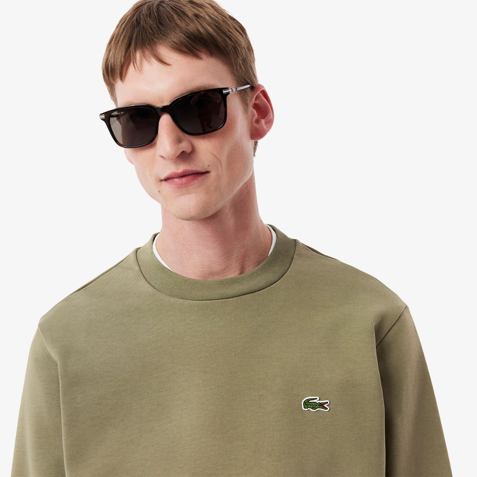 Áo Nỉ Lacoste Nam Dáng Cổ Điển