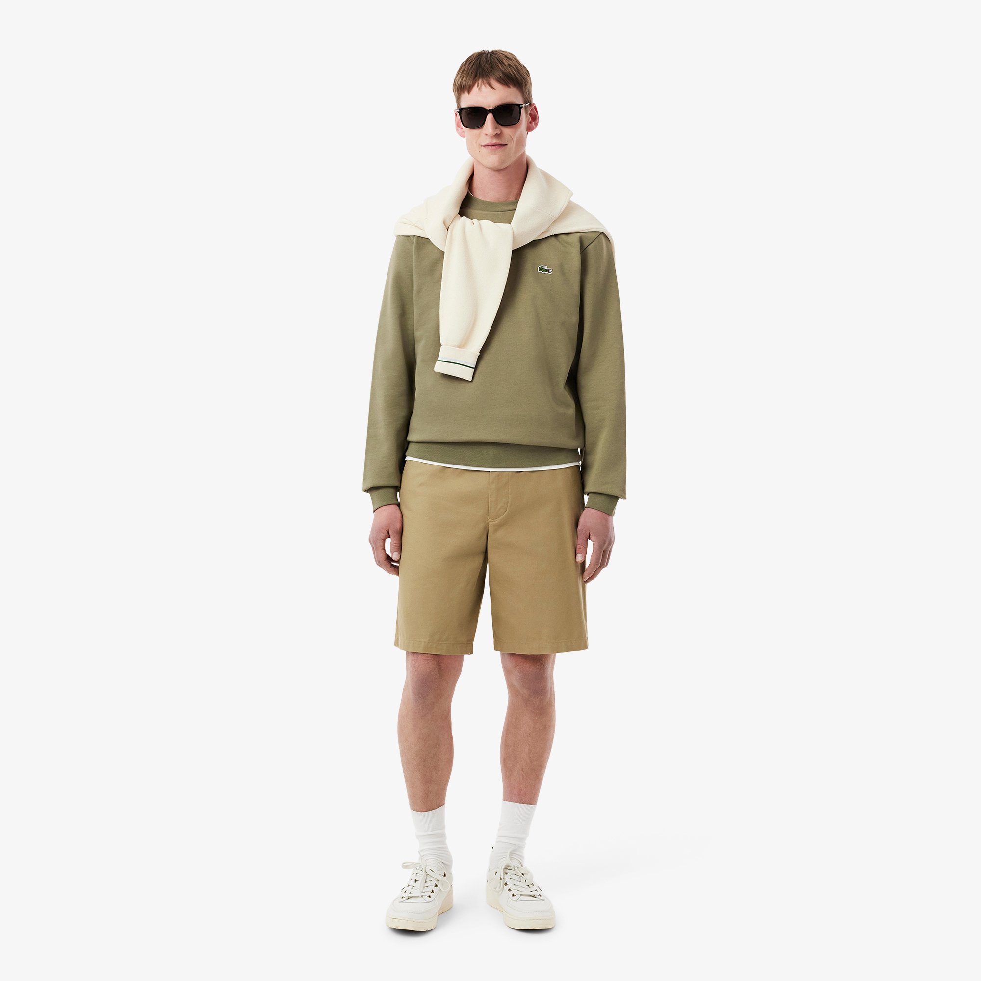 Áo Nỉ Lacoste Nam Dáng Cổ Điển