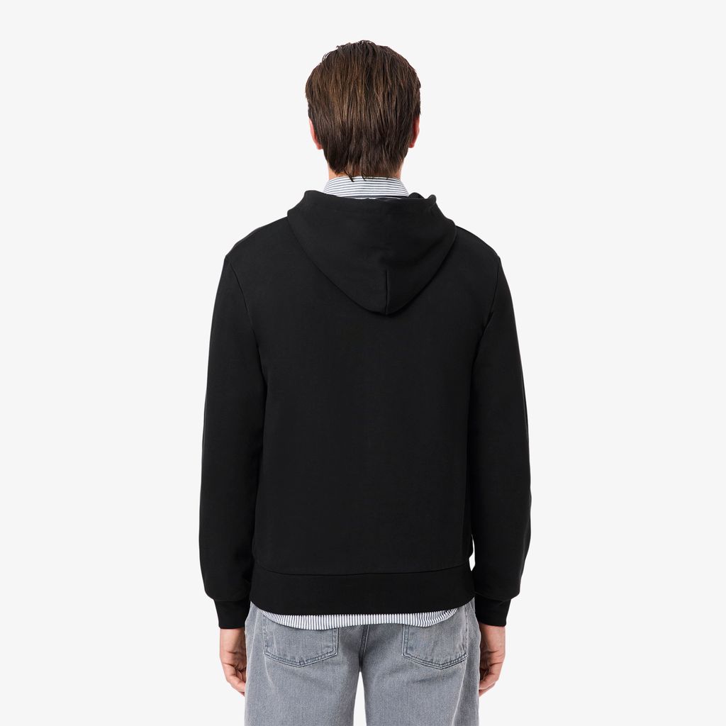 Áo Nỉ Lacoste Nam Dáng Cổ Điển Có Khoá Kéo