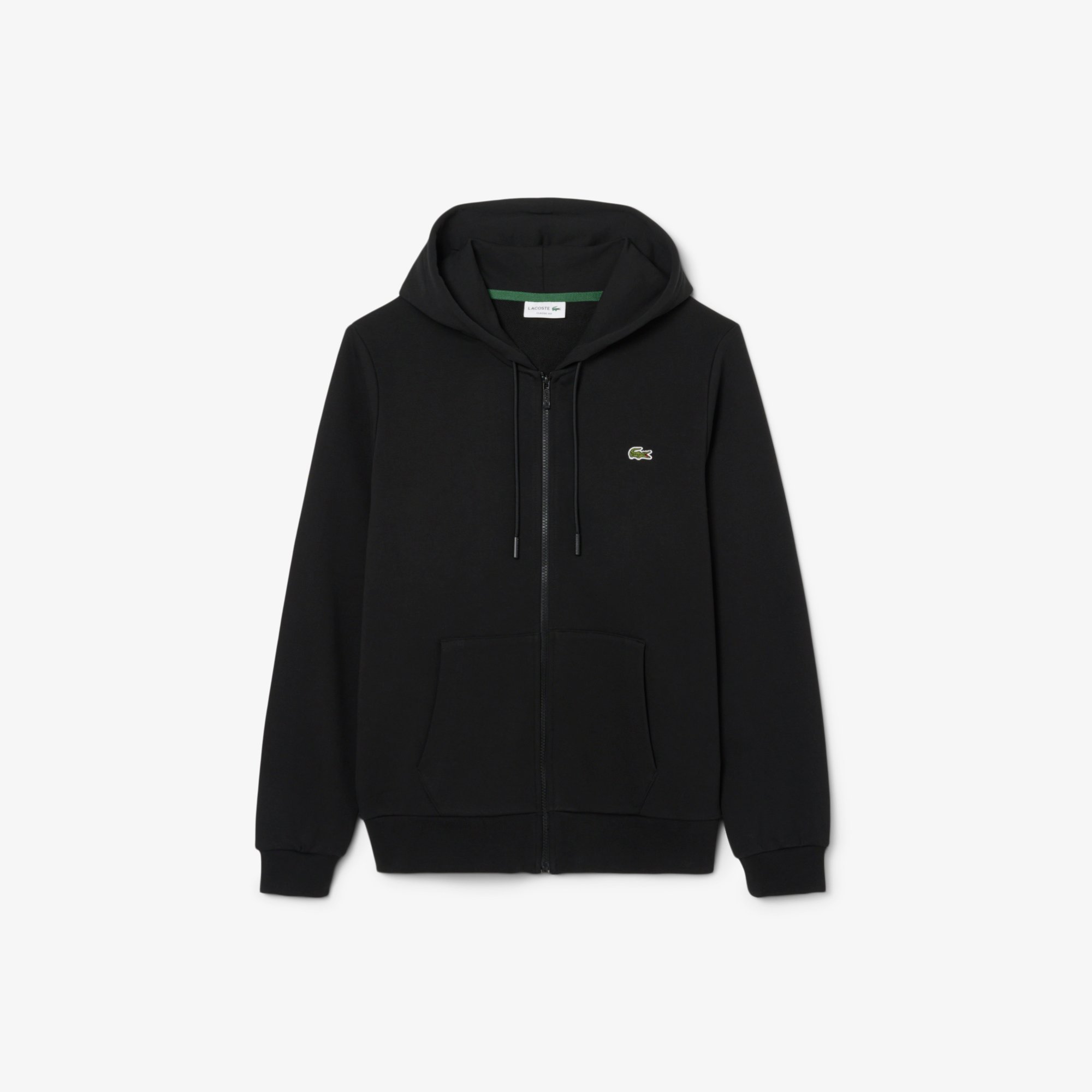 Áo Nỉ Lacoste Nam Dáng Cổ Điển Có Khoá Kéo